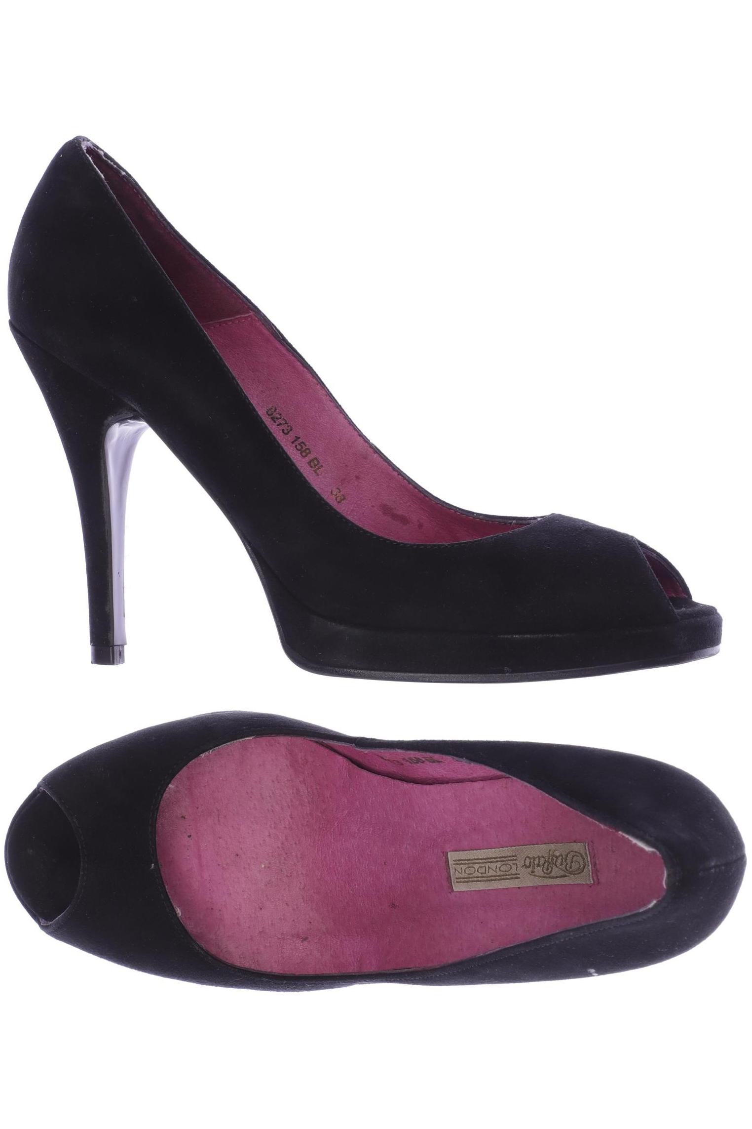

Buffalo London Damen Pumps, schwarz, Gr. 38