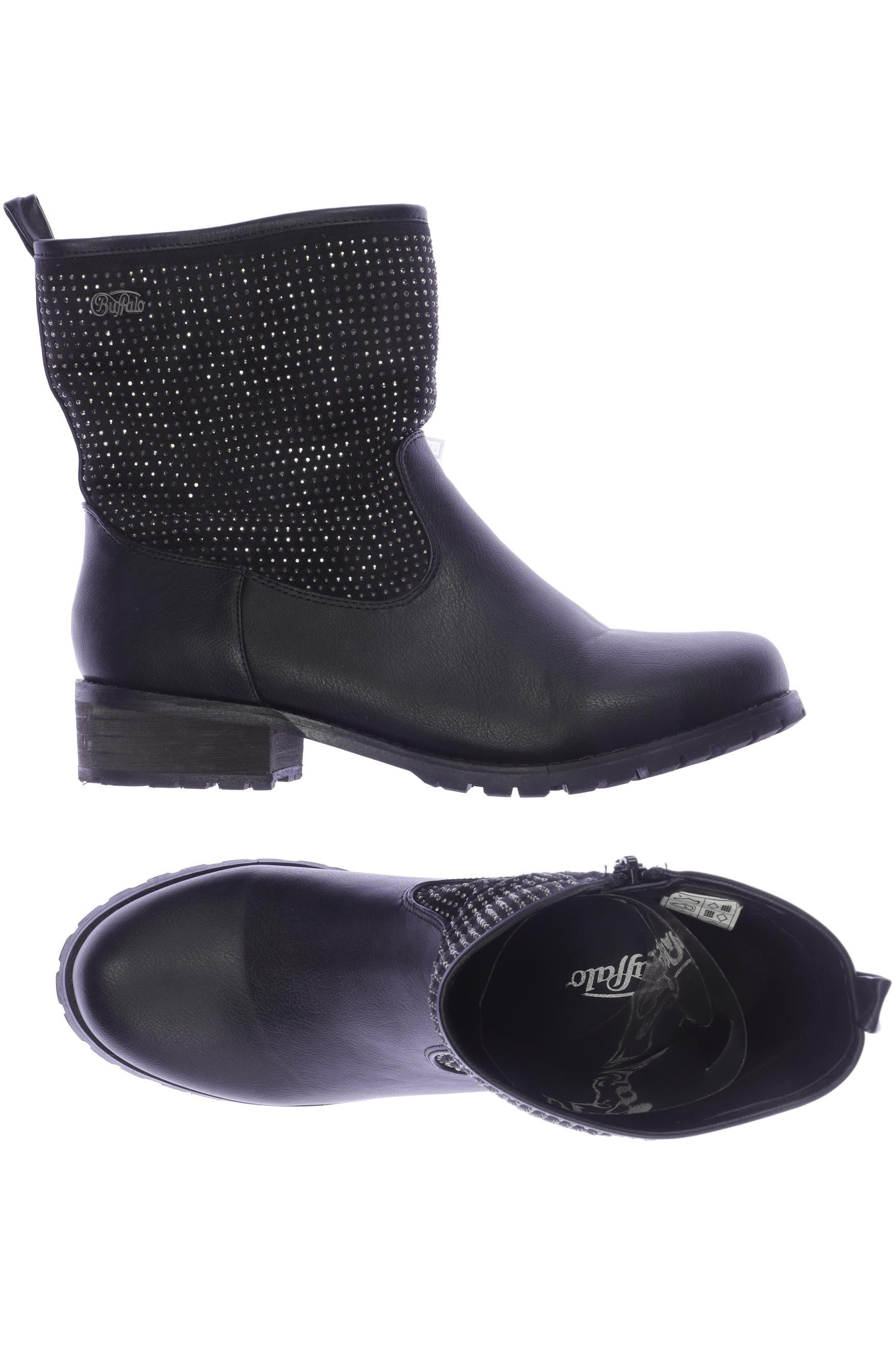 

Buffalo LONDON Damen Stiefelette, schwarz