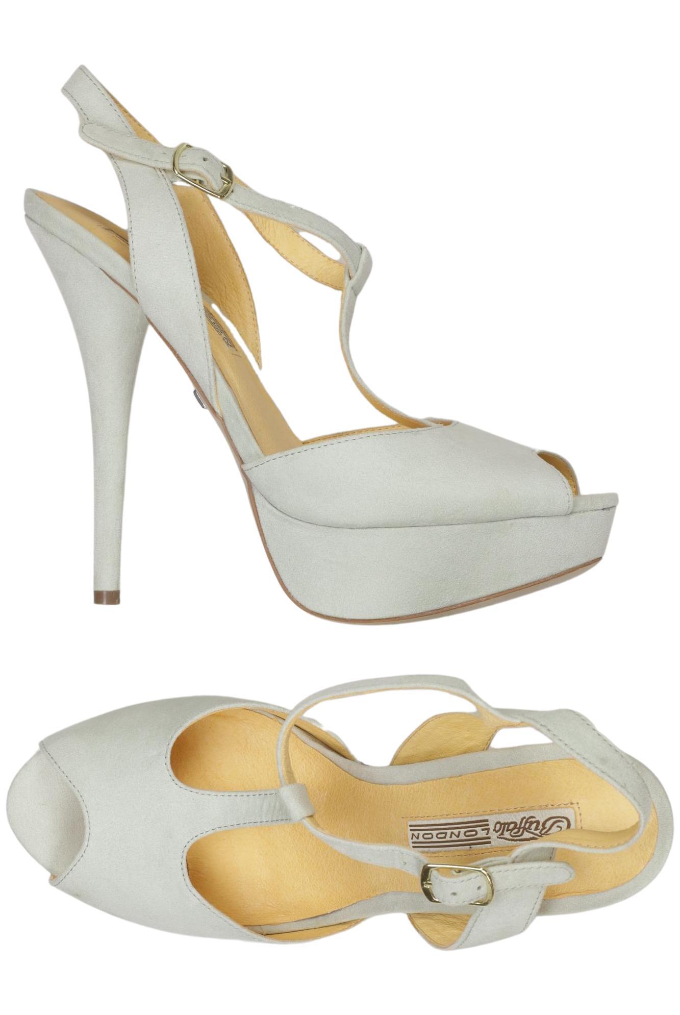 

Buffalo London Damen Sandale, cremeweiß, Gr. 40