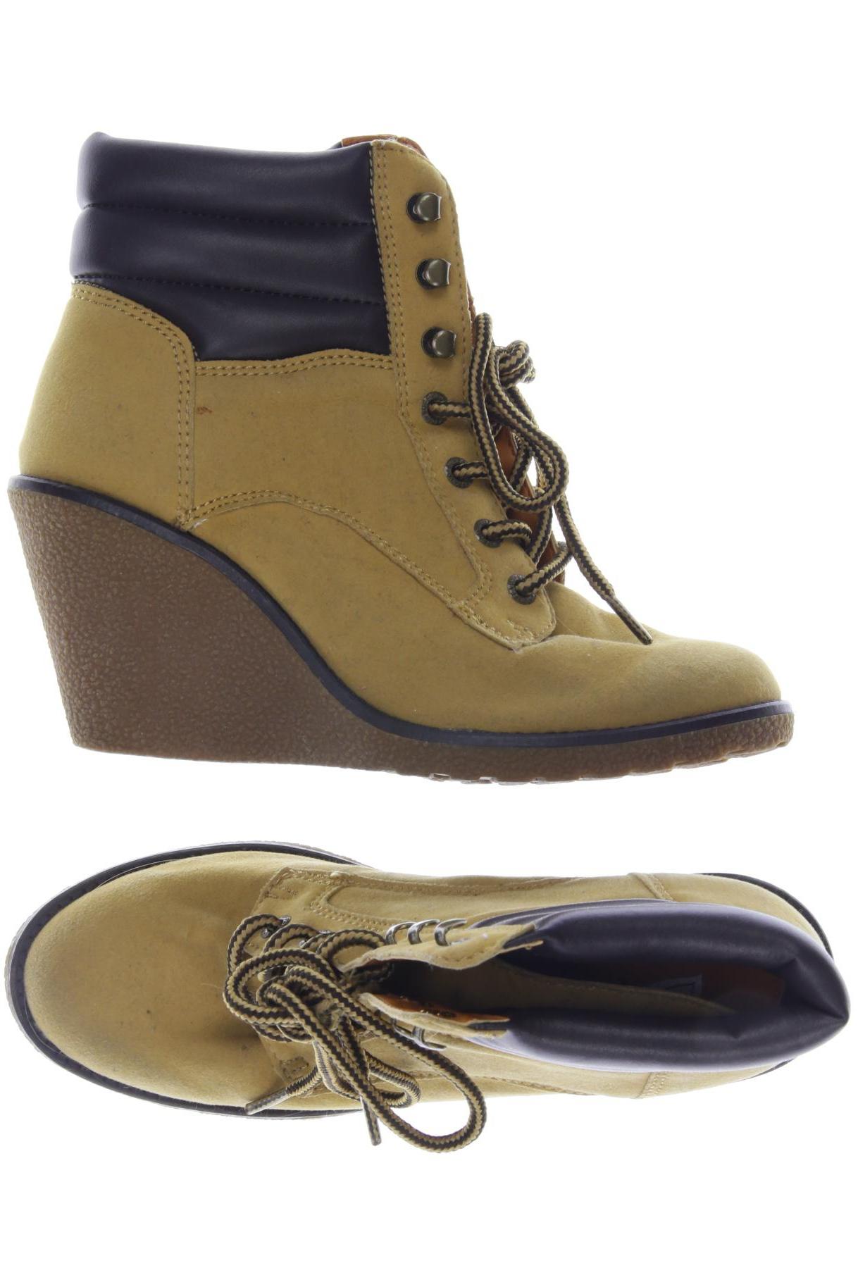 

Buffalo London Damen Stiefelette, gelb, Gr. 38