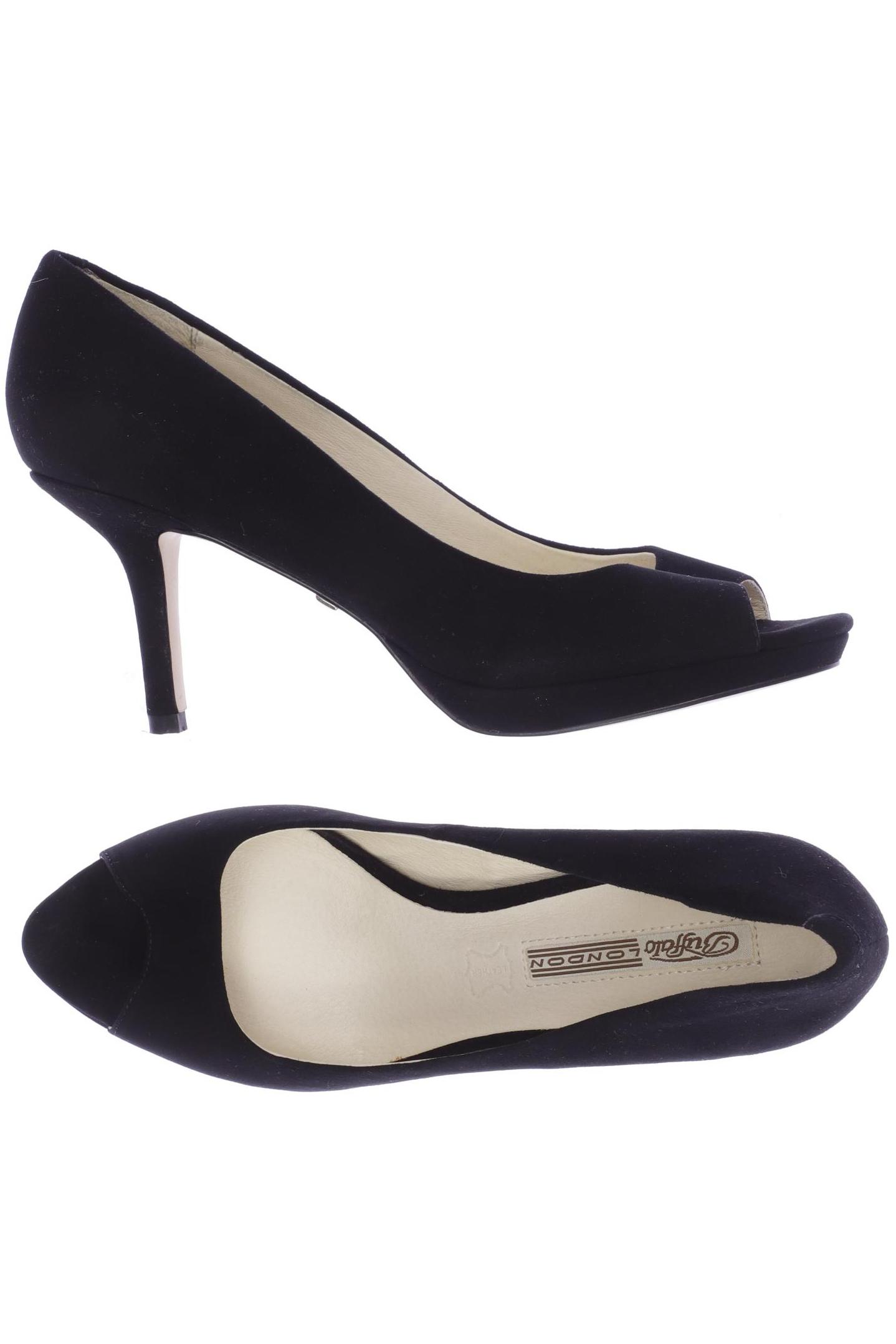 

Buffalo London Damen Pumps, schwarz, Gr. 39