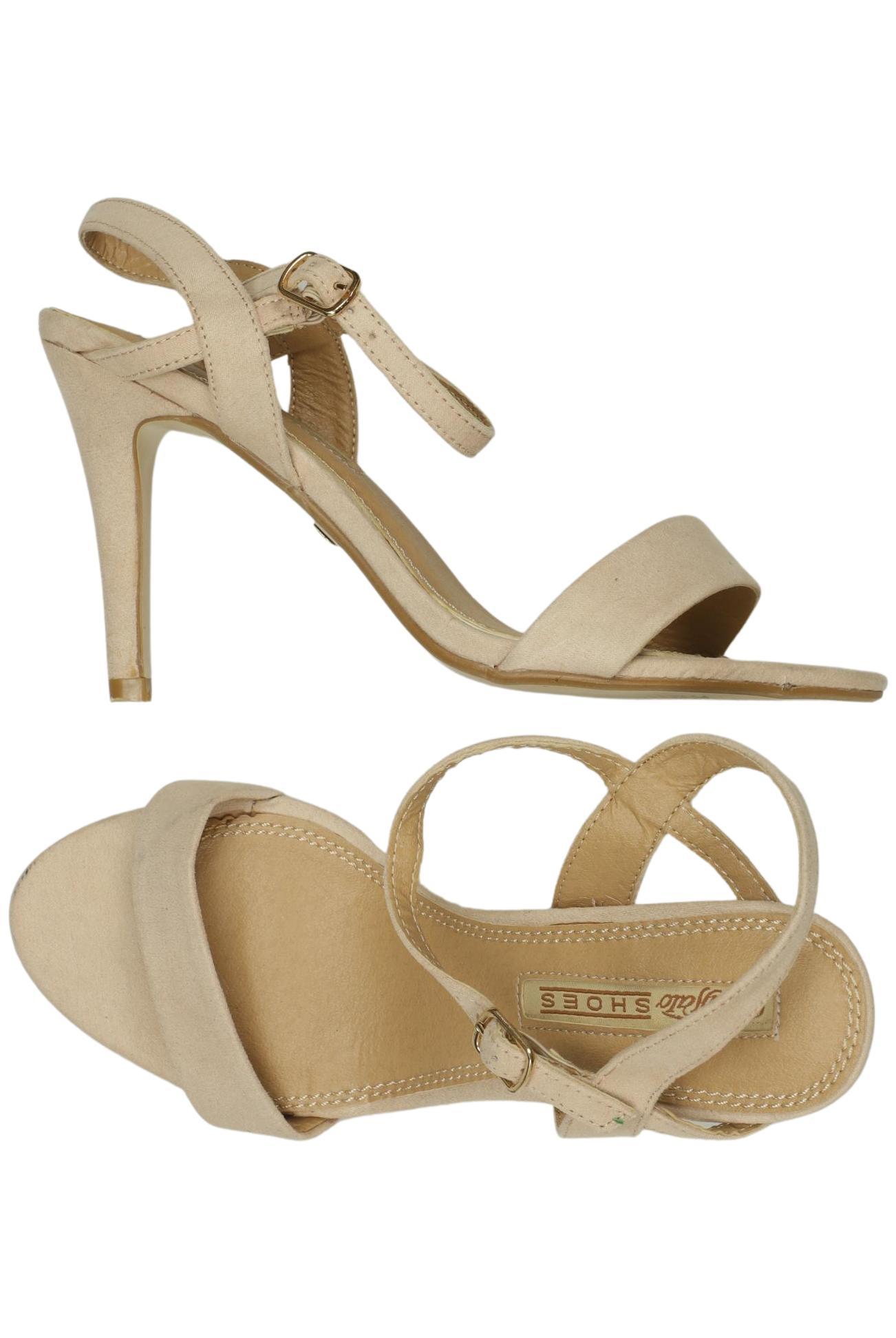 

Buffalo London Damen Sandale, beige, Gr. 37