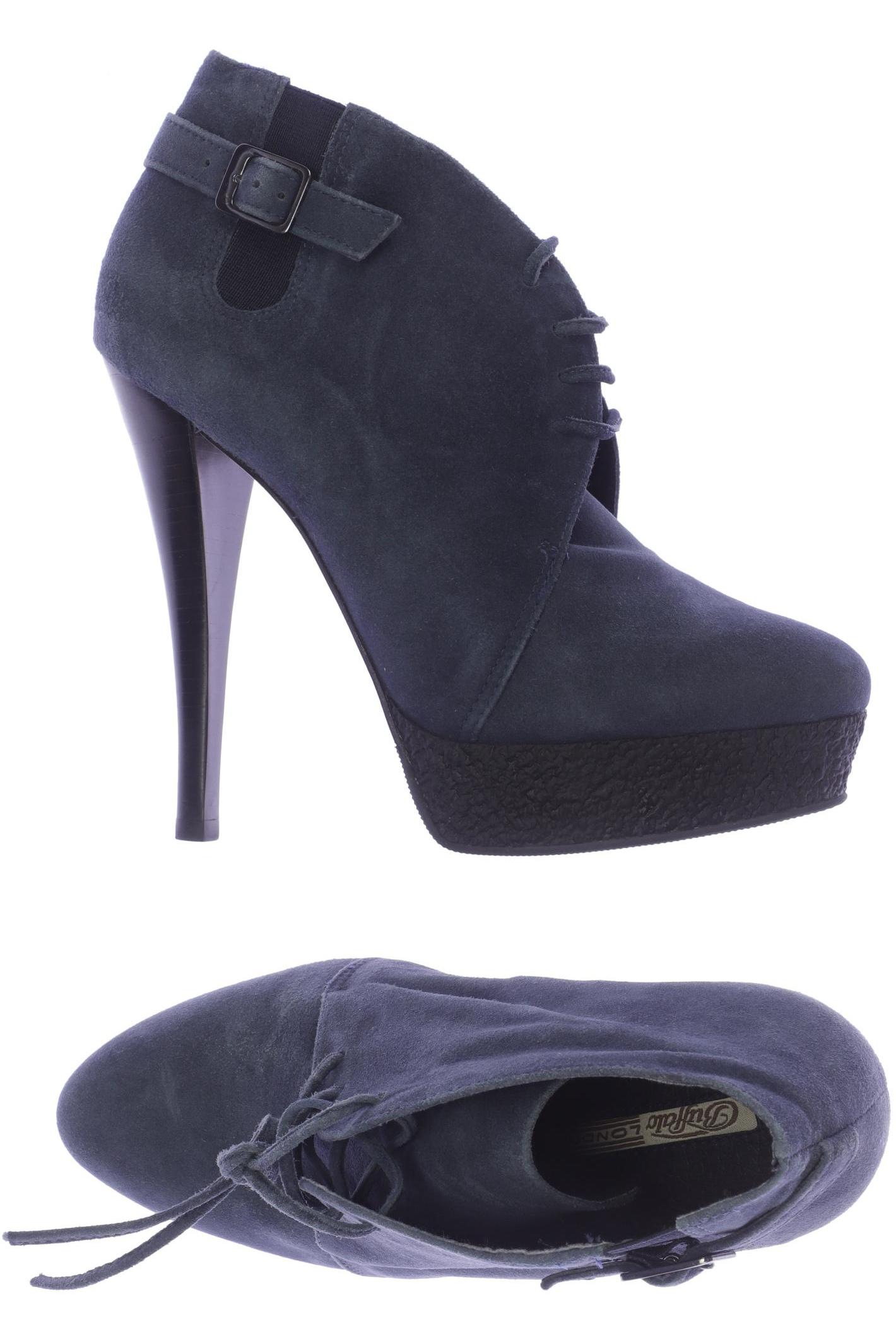 

Buffalo London Damen Stiefelette, türkis, Gr. 38