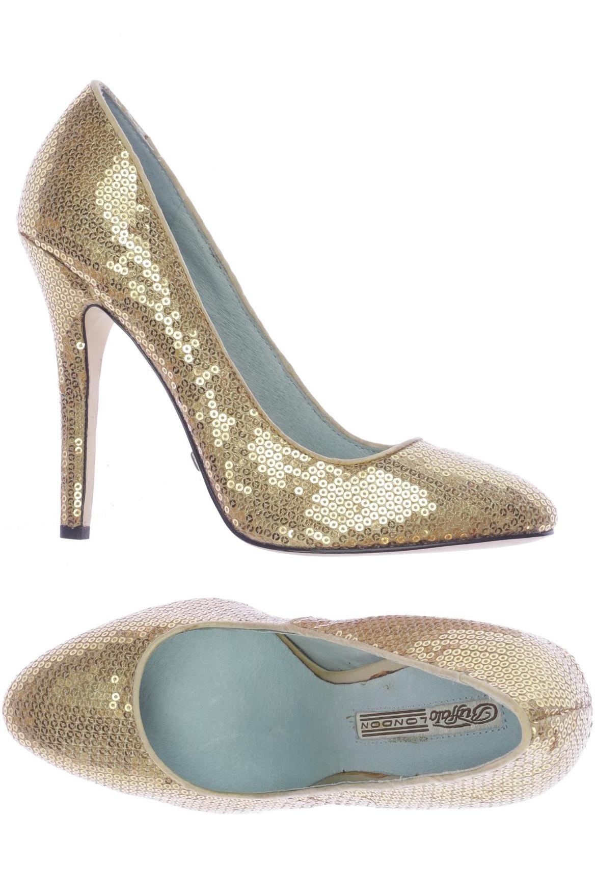 

Buffalo London Damen Pumps, gold, Gr. 38