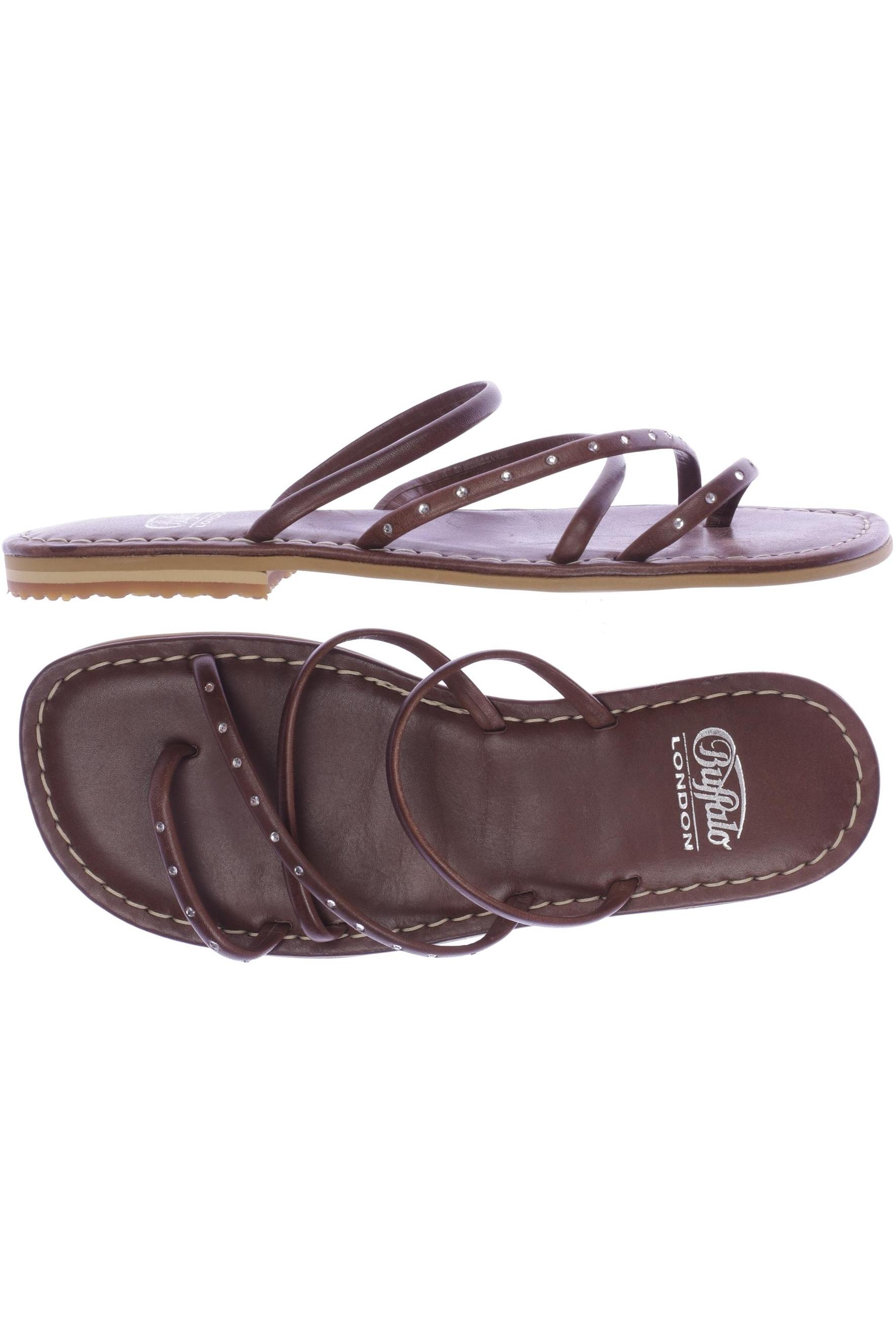 

Buffalo London Damen Sandale, bordeaux, Gr. 38