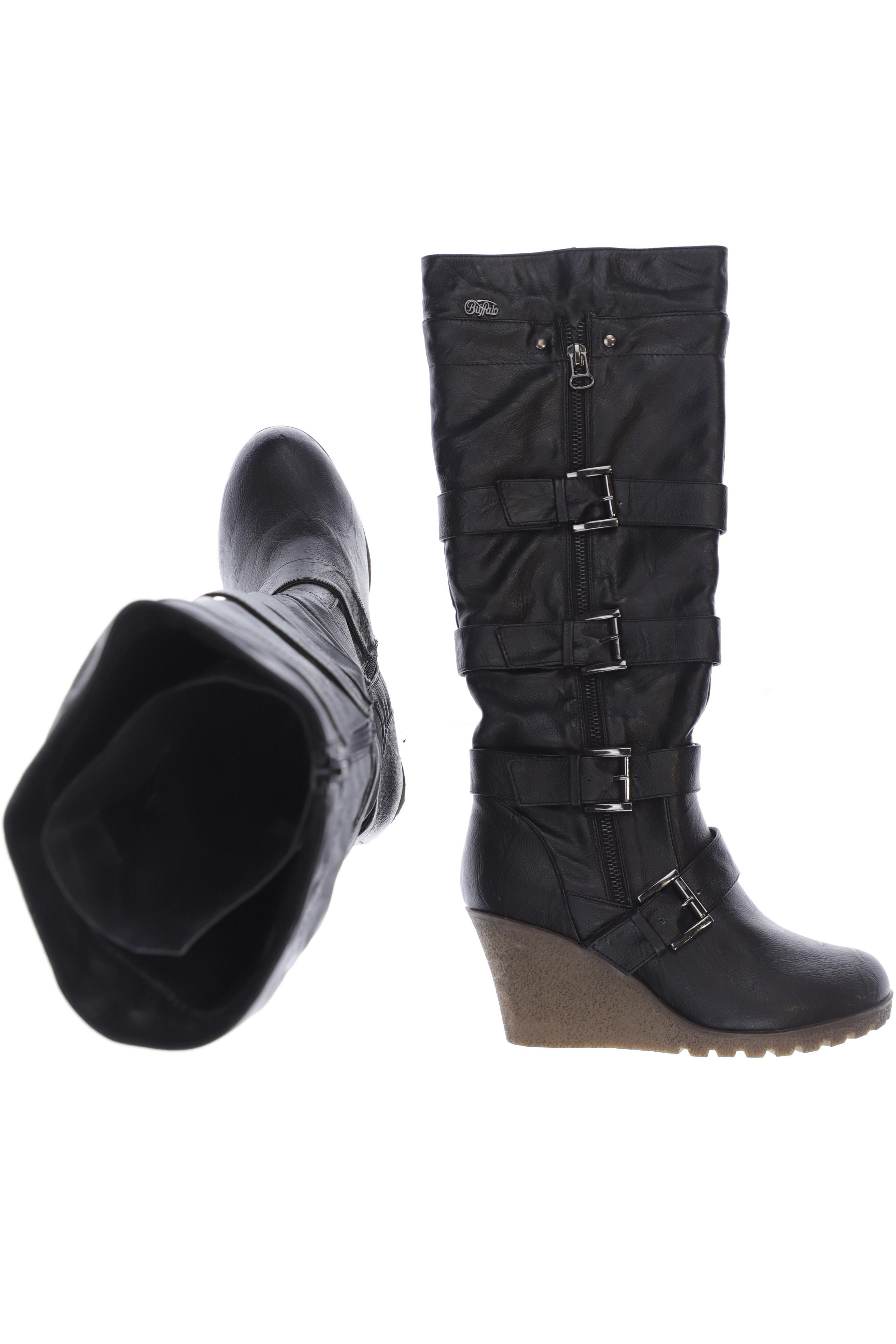 

Buffalo London Damen Stiefel, schwarz, Gr. 37