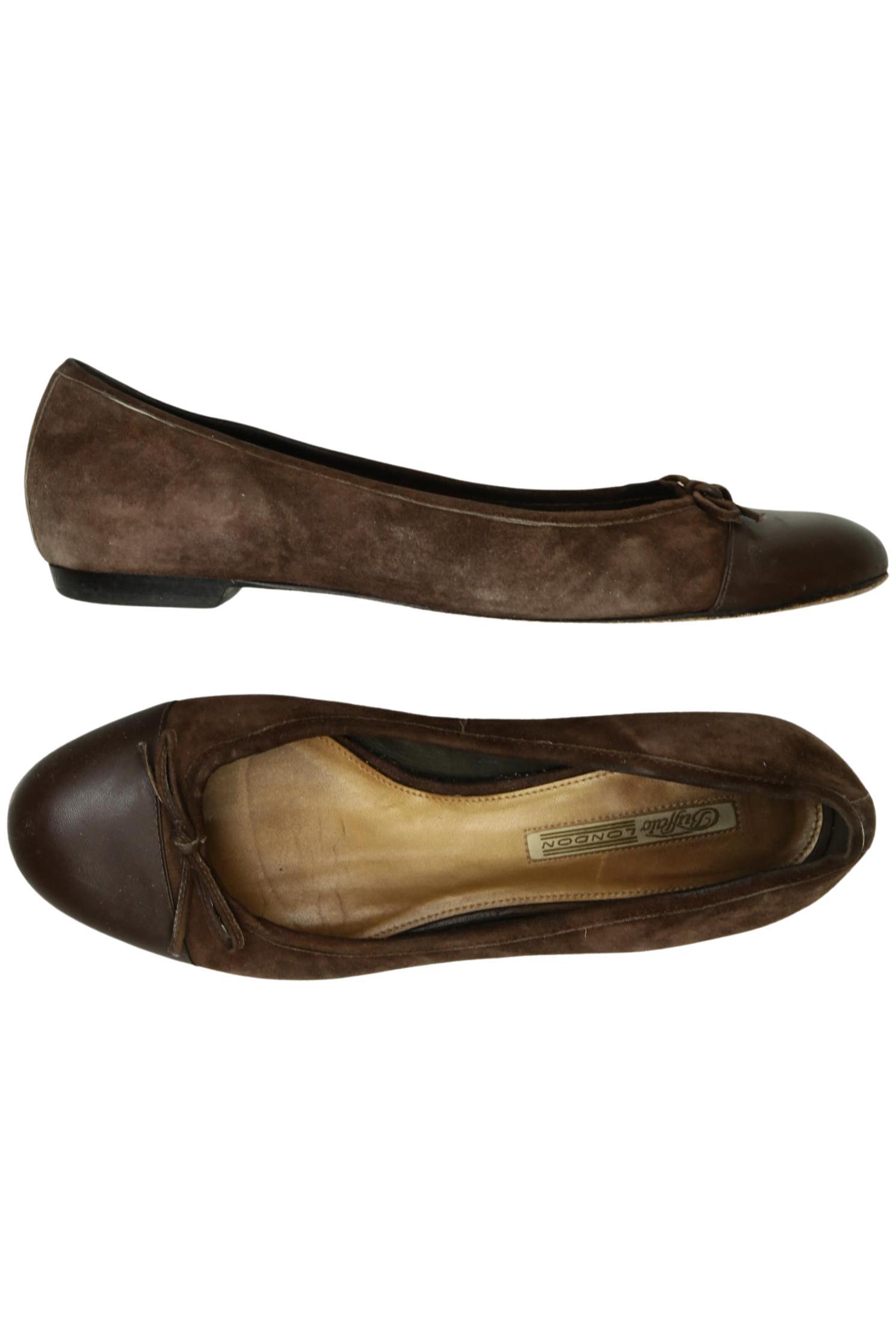 

Buffalo London Damen Ballerinas, braun, Gr. 42