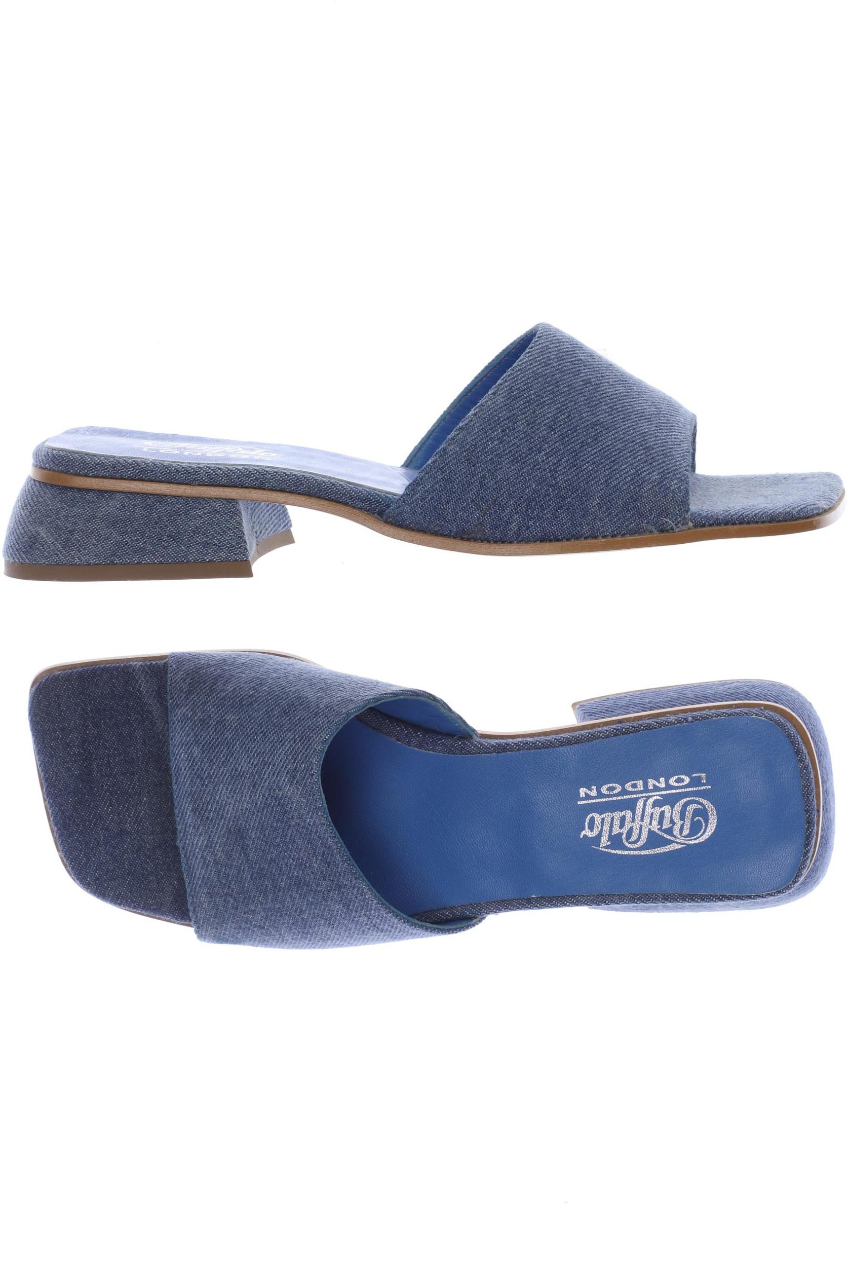 

Buffalo London Damen Sandale, blau, Gr. 37