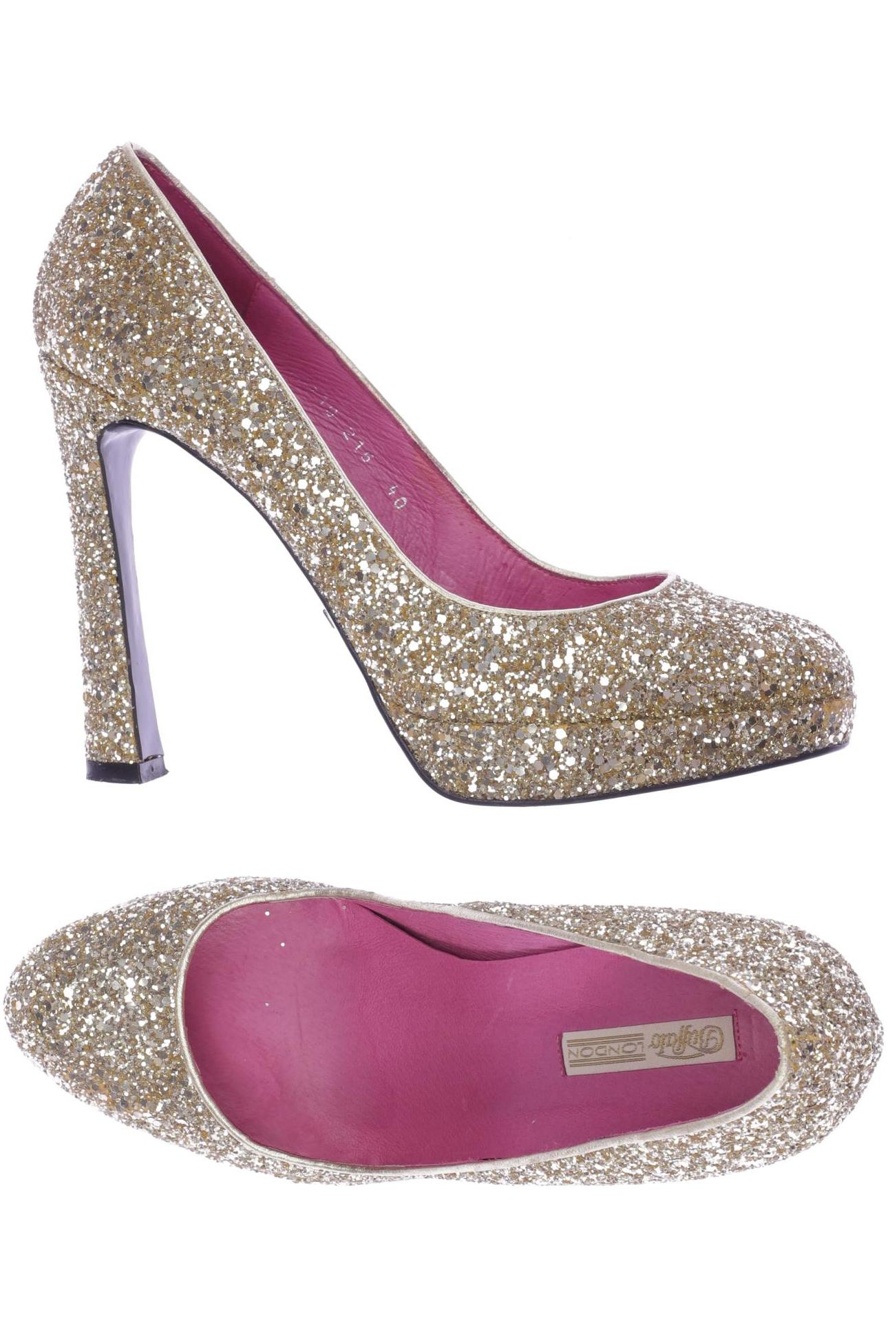 

Buffalo London Damen Pumps, gold, Gr. 40