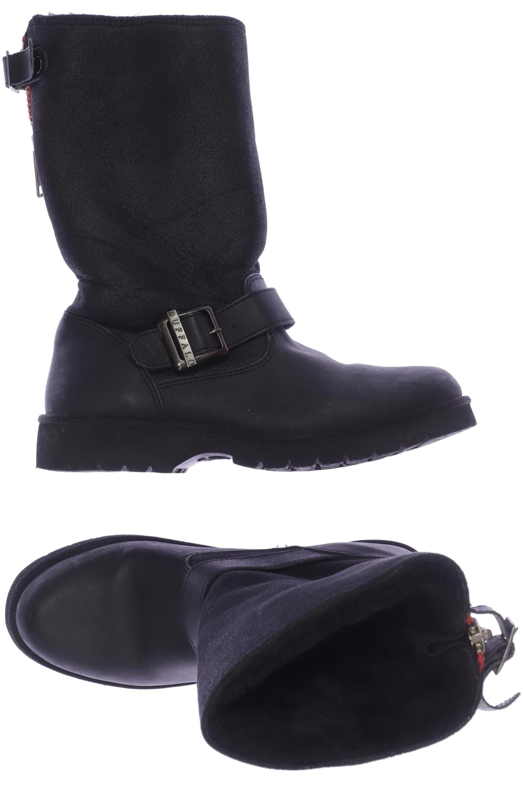 

Buffalo London Damen Stiefel, schwarz, Gr. 38