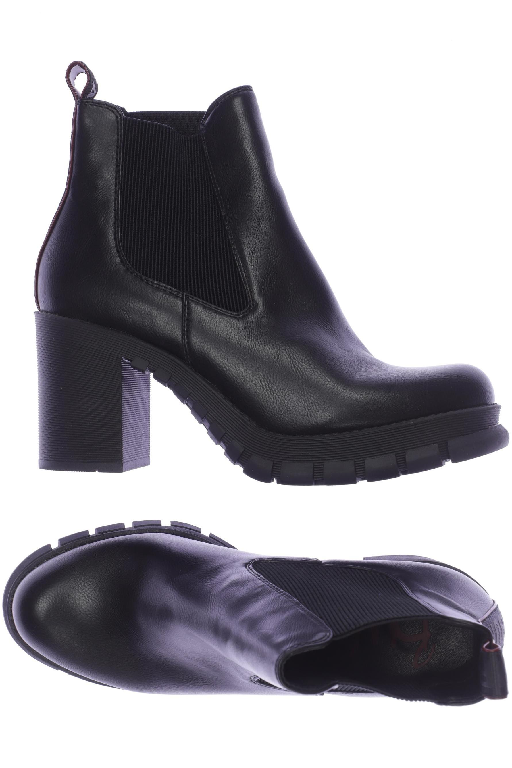 

Buffalo London Damen Stiefelette, schwarz, Gr. 42