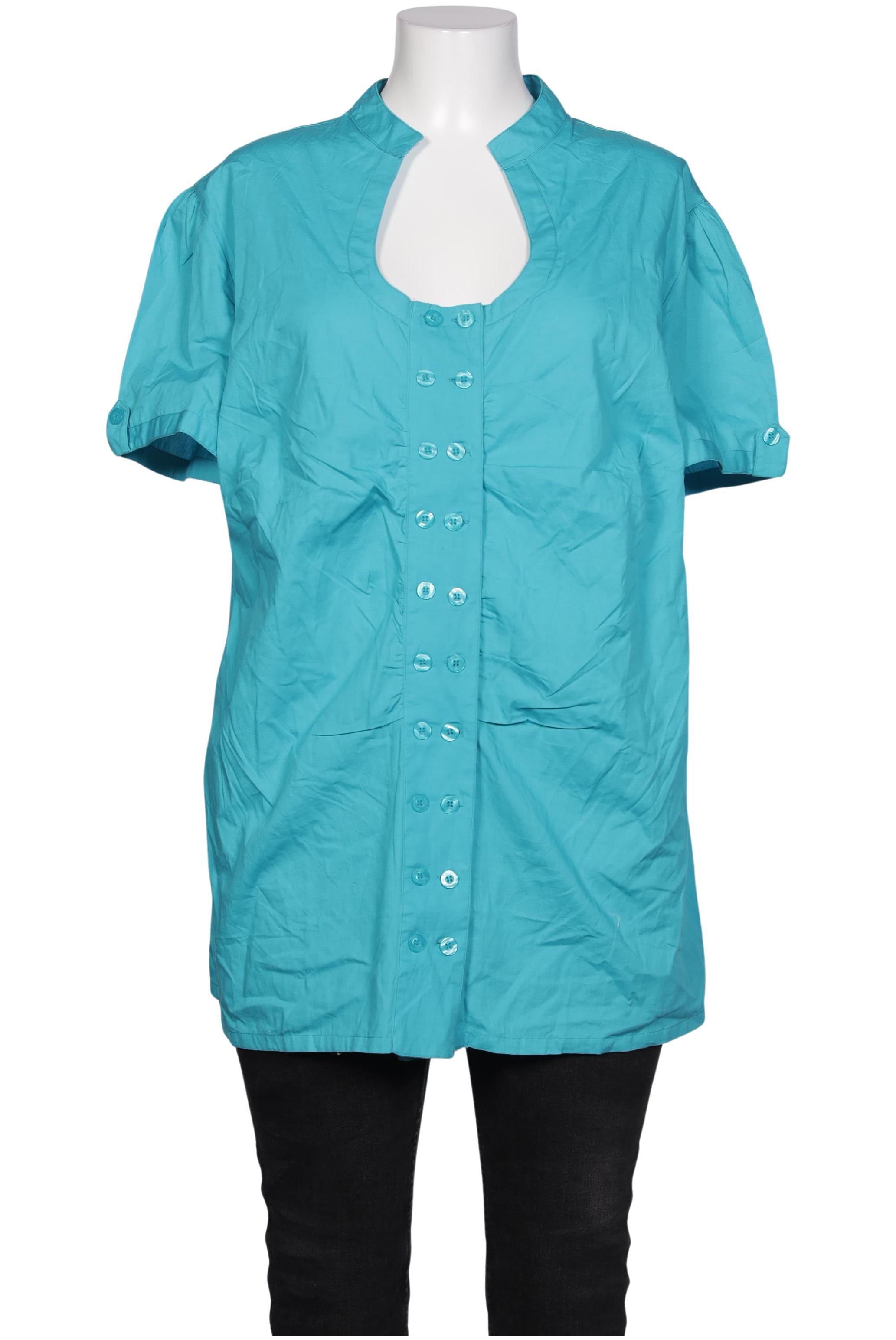 

Buffalo London Damen Bluse, blau, Gr. 52