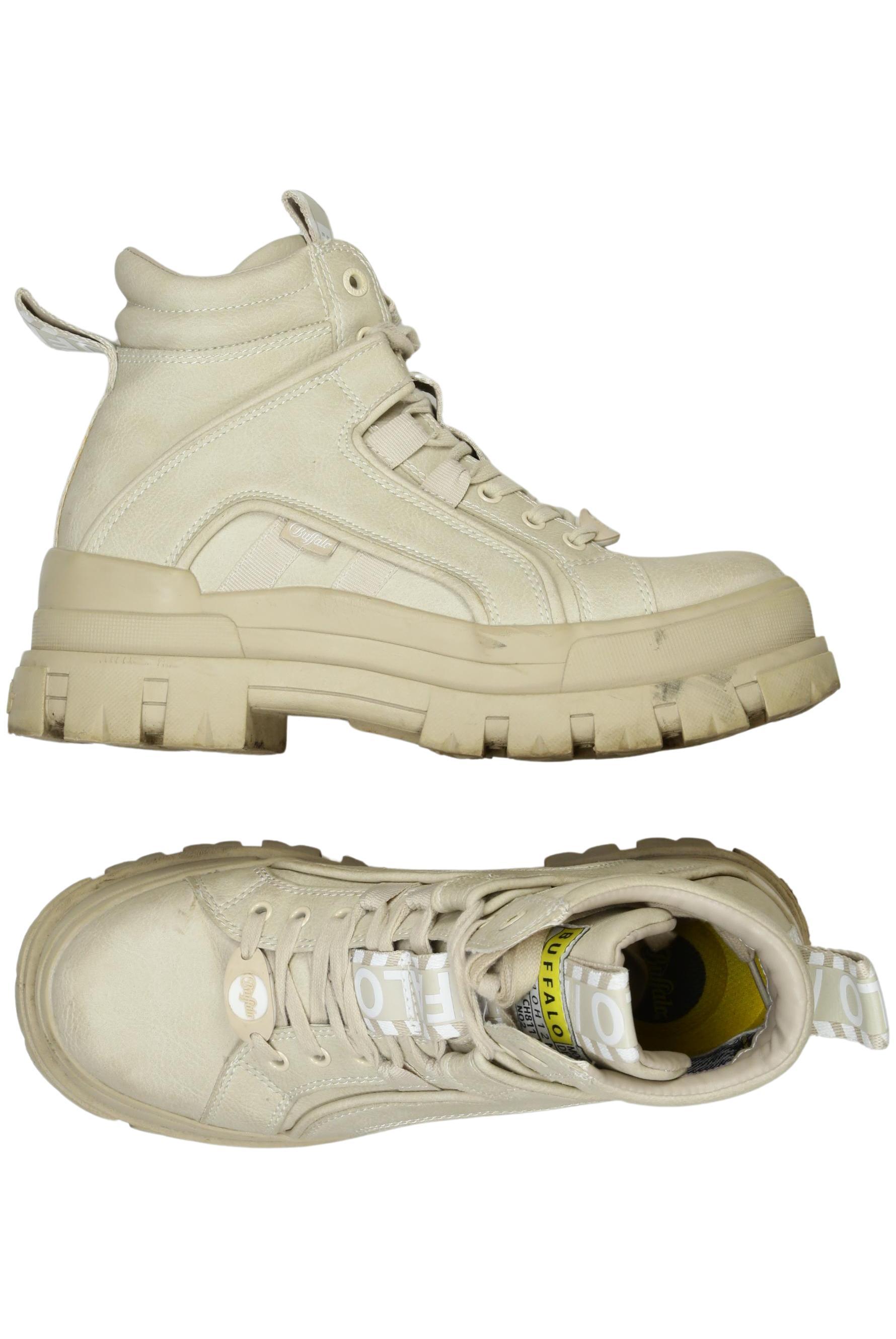 

Buffalo London Damen Stiefelette, cremeweiß, Gr. 39