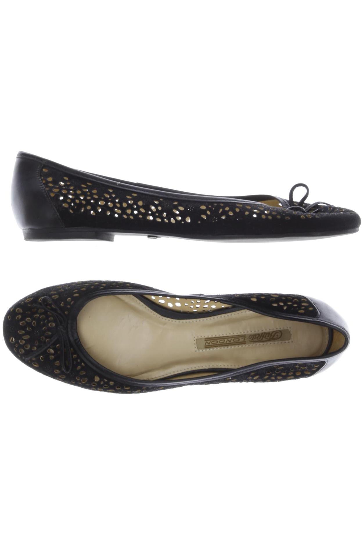 

Buffalo London Damen Ballerinas, schwarz, Gr. 38