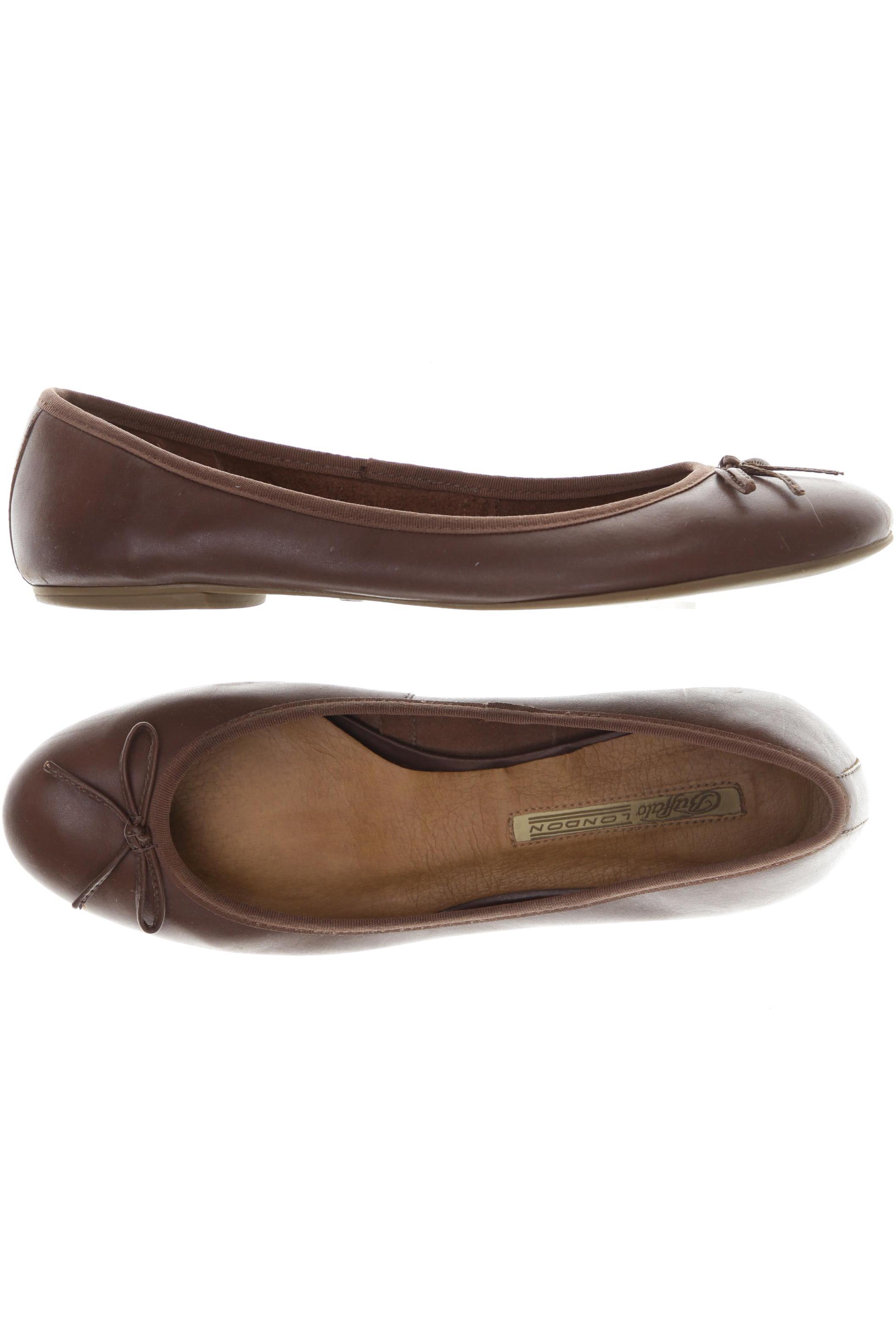 

Buffalo London Damen Ballerinas, braun, Gr. 39.5