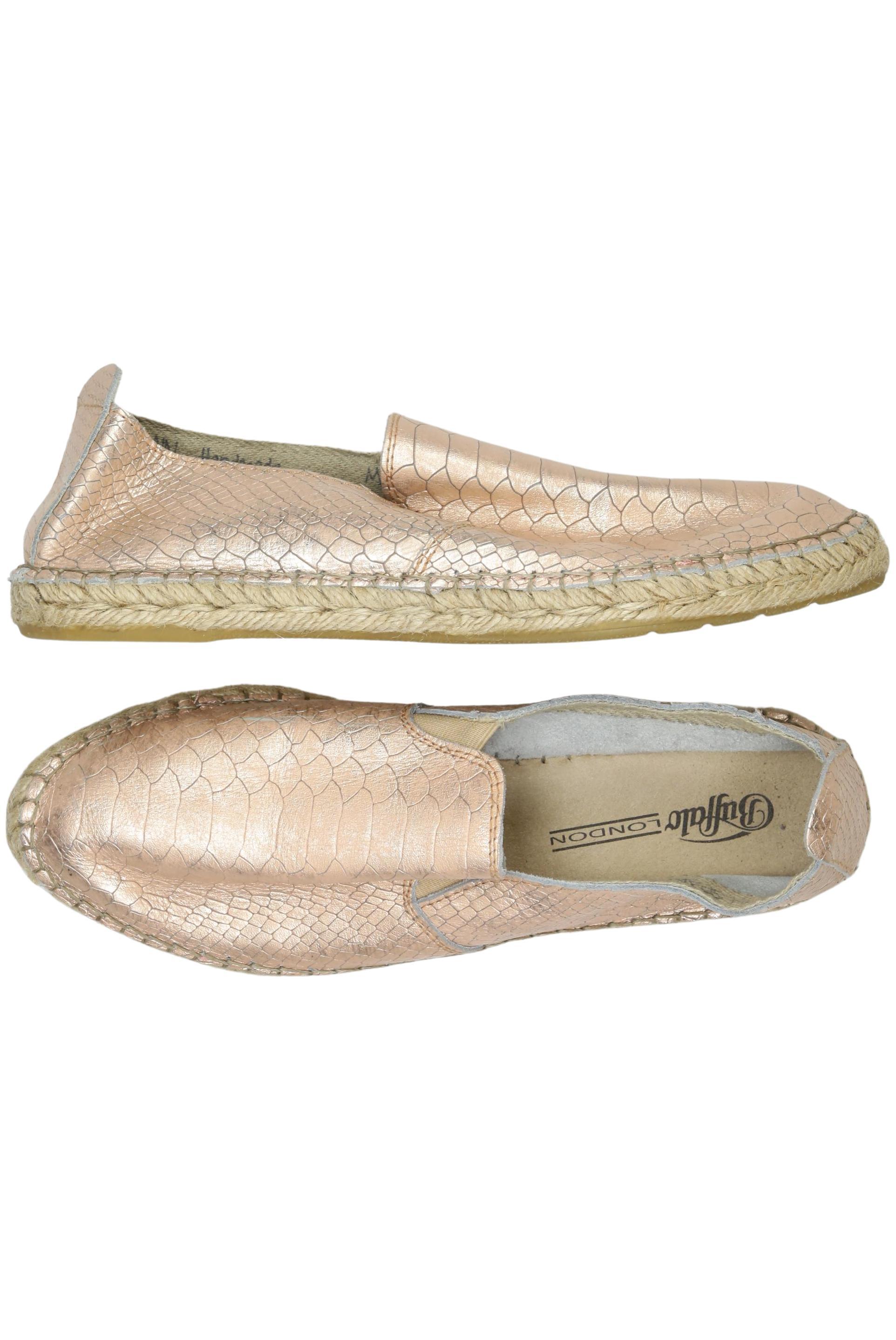 

Buffalo London Damen Halbschuh, gold, Gr. 40