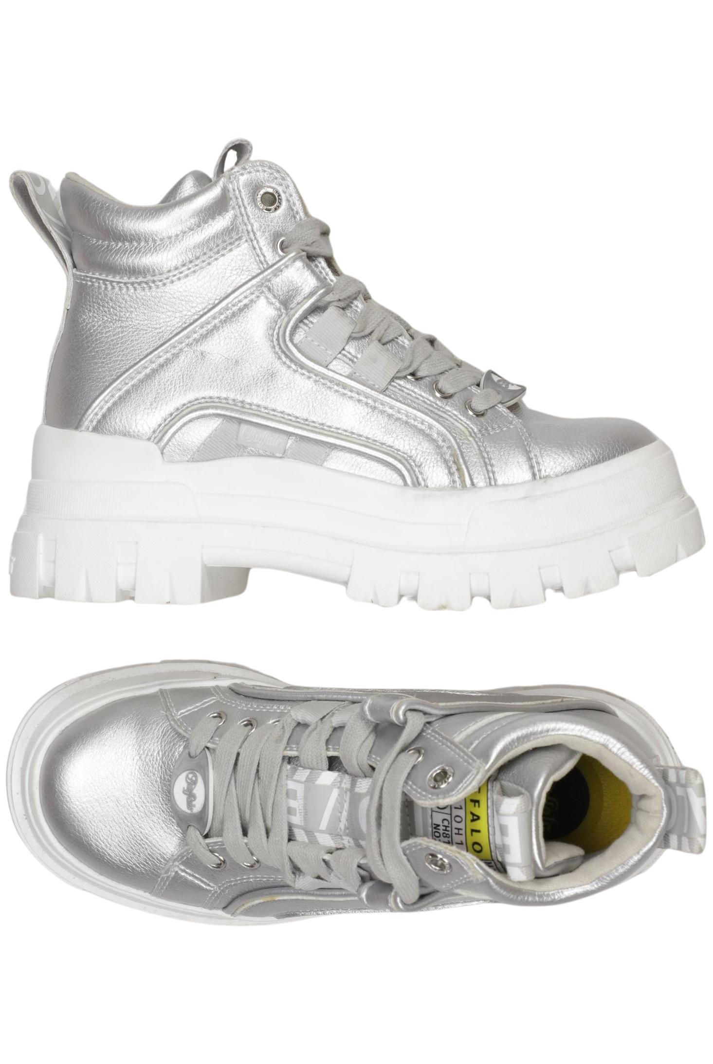 

Buffalo London Damen Stiefelette, silber, Gr. 36