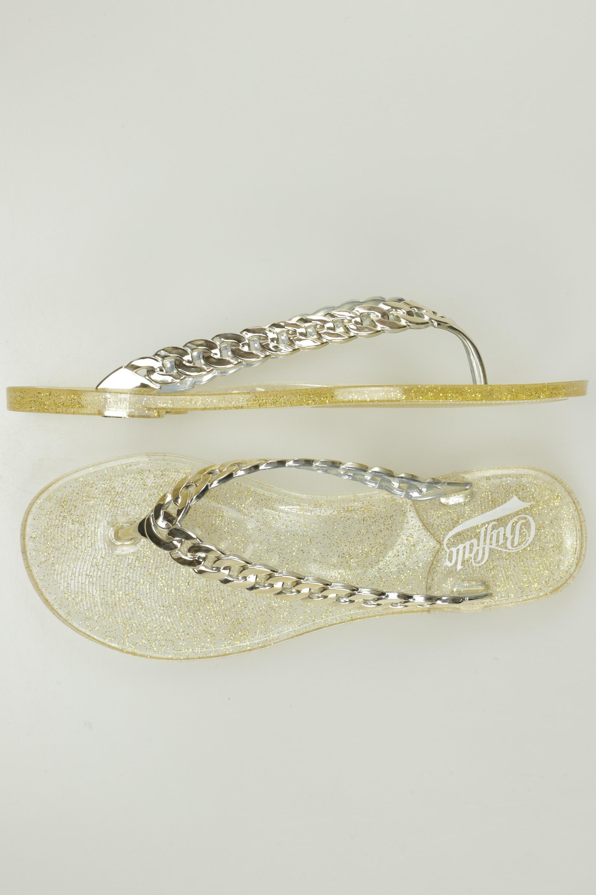 

Buffalo London Damen Sandale, beige, Gr. 38
