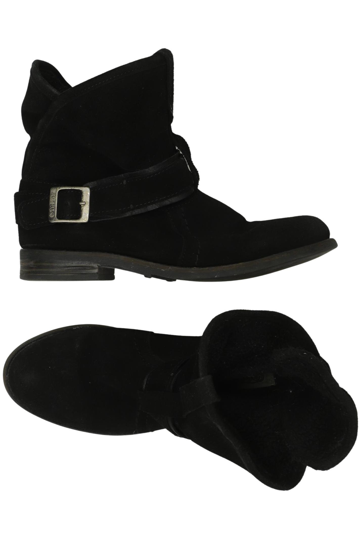 

Buffalo London Damen Stiefelette, schwarz, Gr. 39