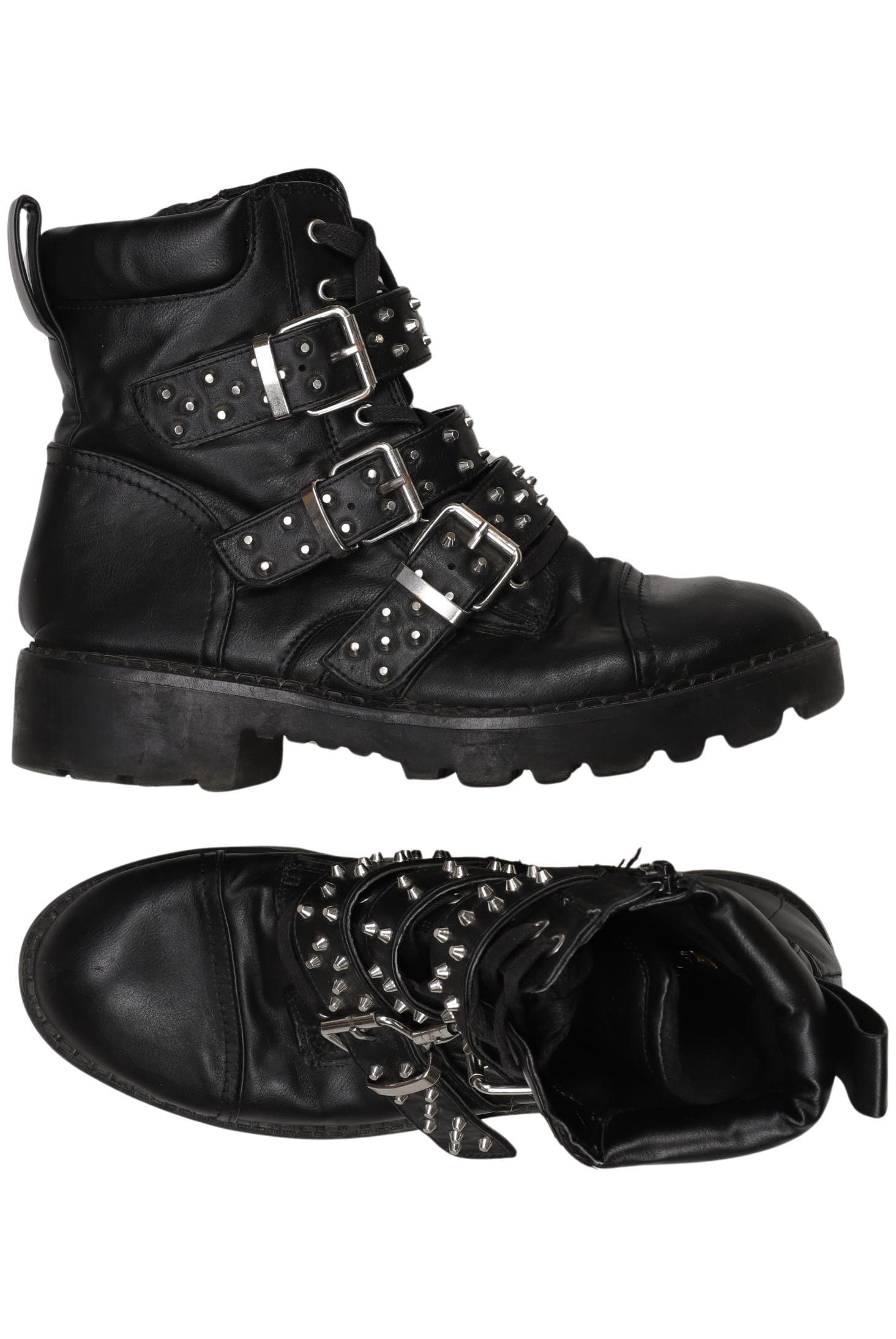 

Buffalo London Damen Stiefelette, schwarz, Gr. 39