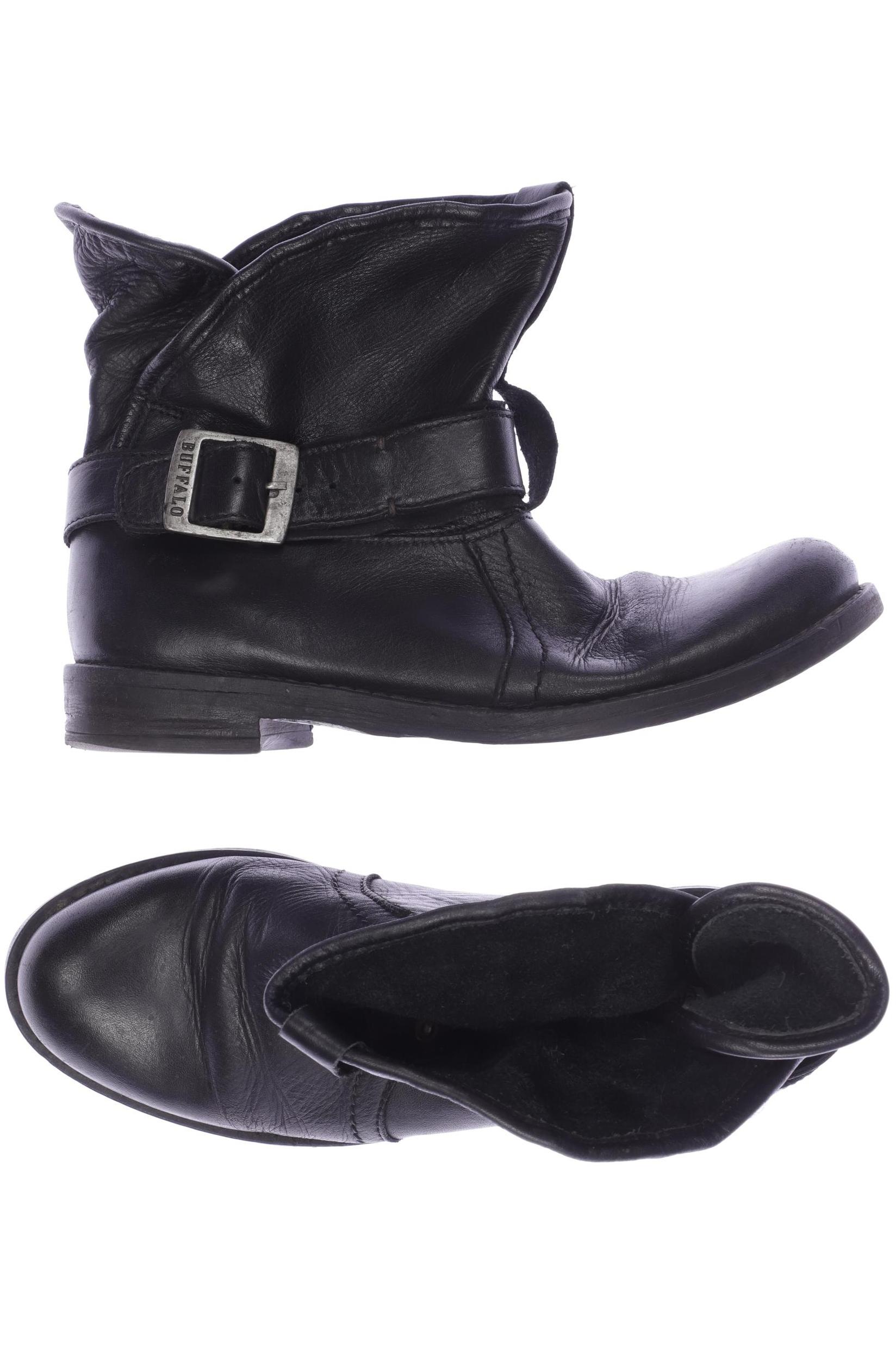 

Buffalo London Damen Stiefelette, schwarz, Gr. 38