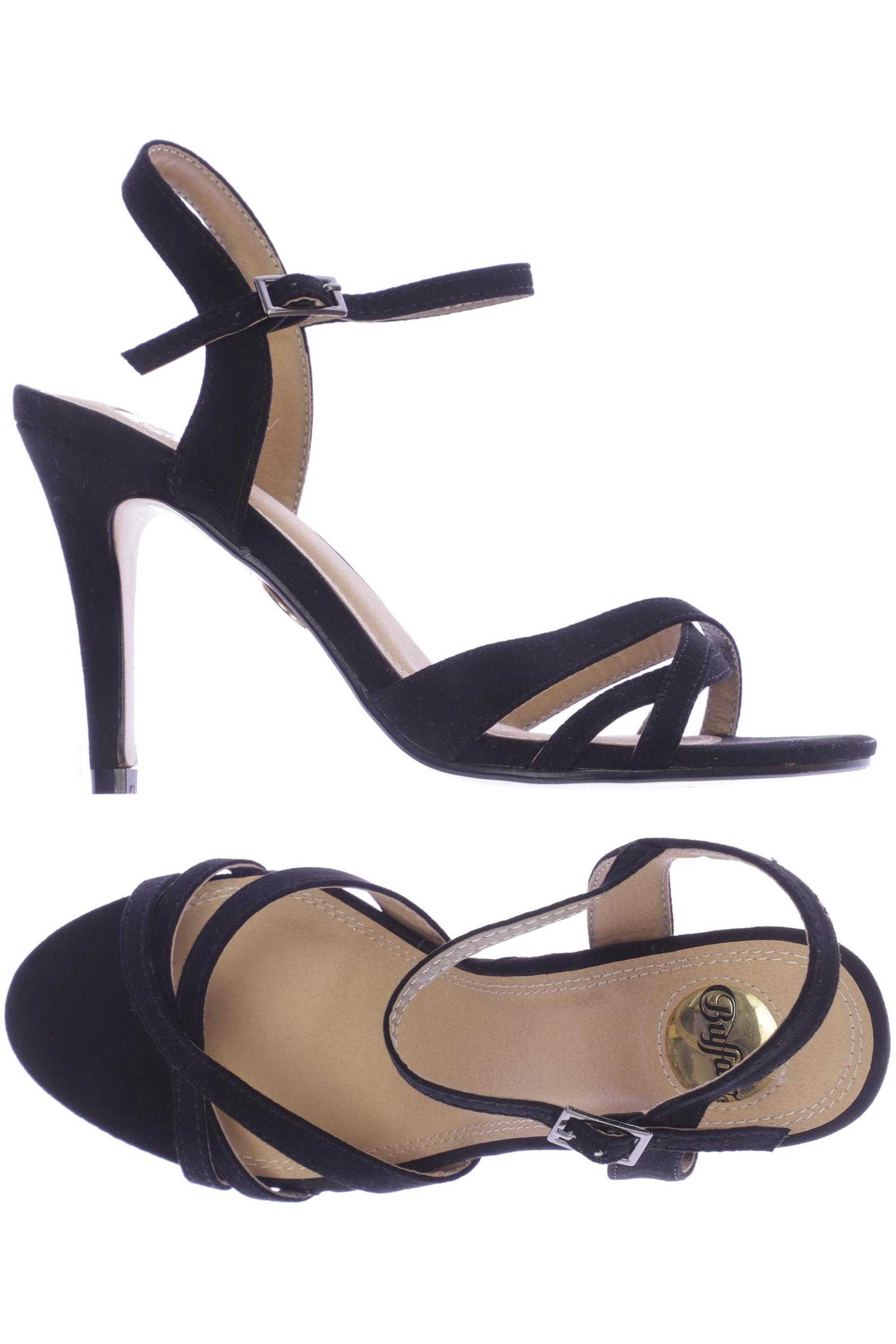 

Buffalo LONDON Damen Sandale, schwarz