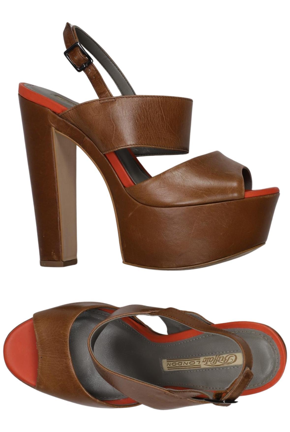 

Buffalo London Damen Sandale, braun, Gr. 36