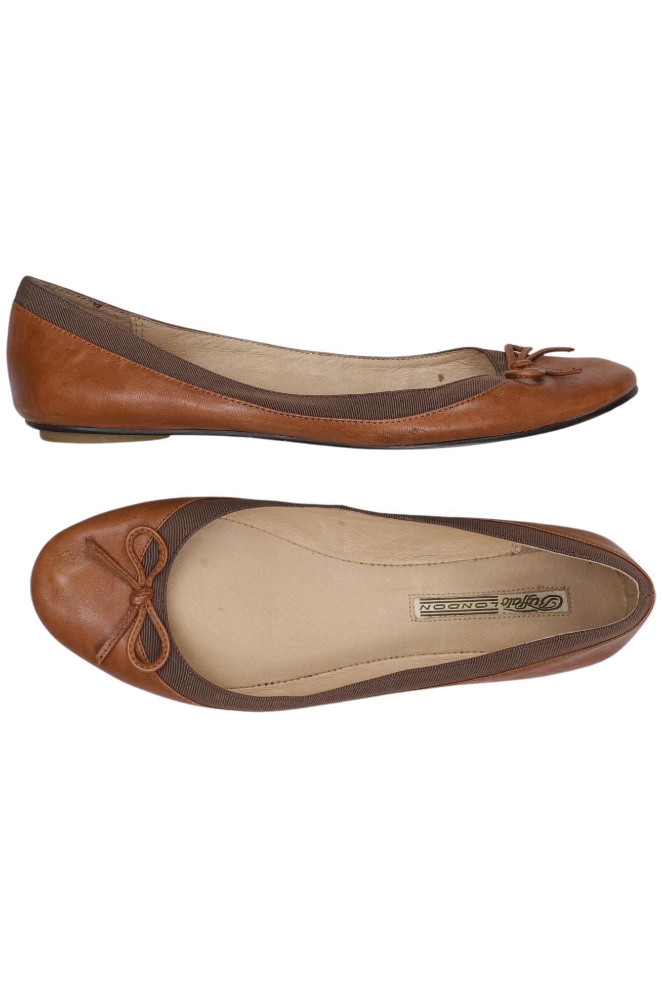 

Buffalo London Damen Ballerinas, braun, Gr. 38