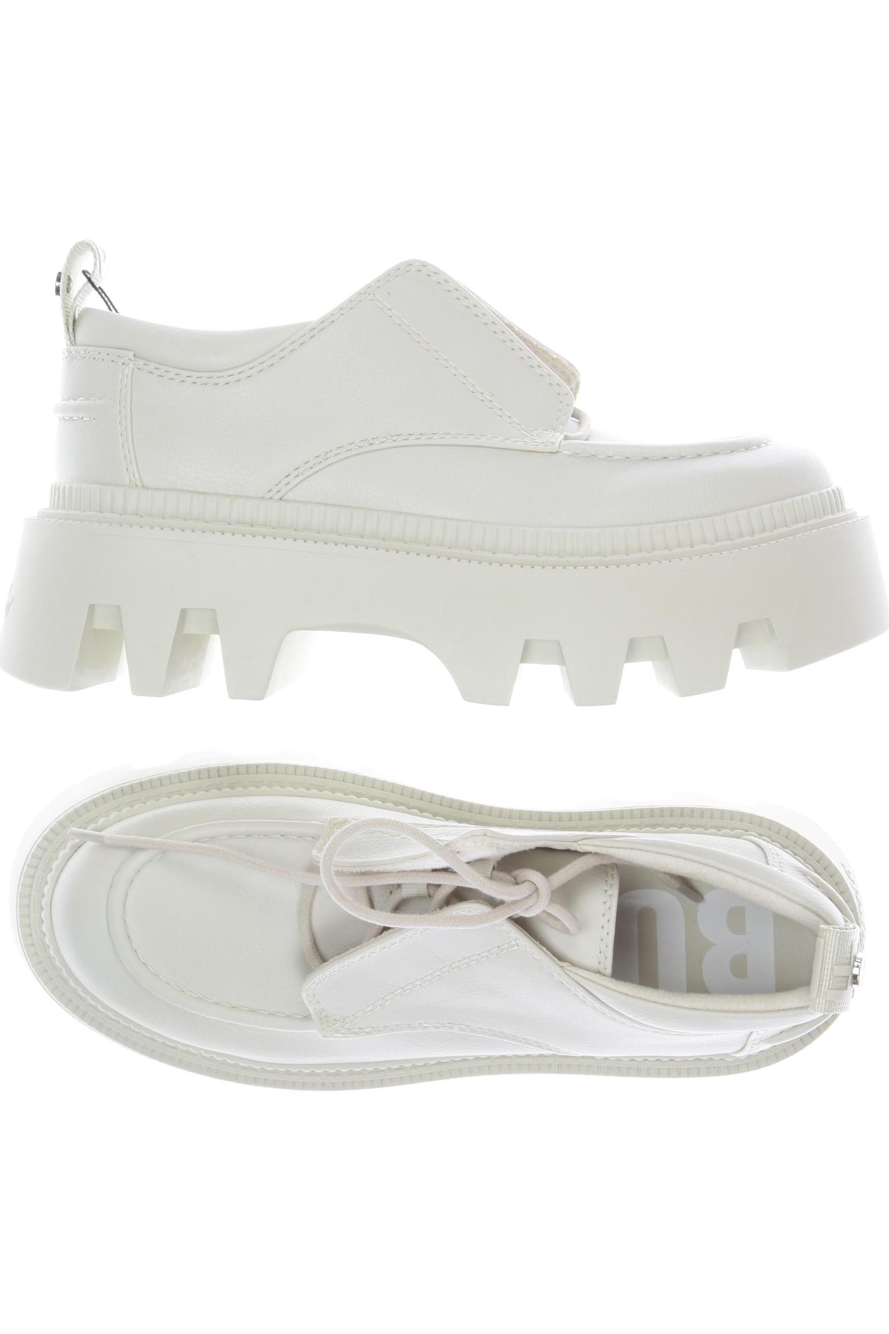

Buffalo London Damen Halbschuh, cremeweiß, Gr. 38