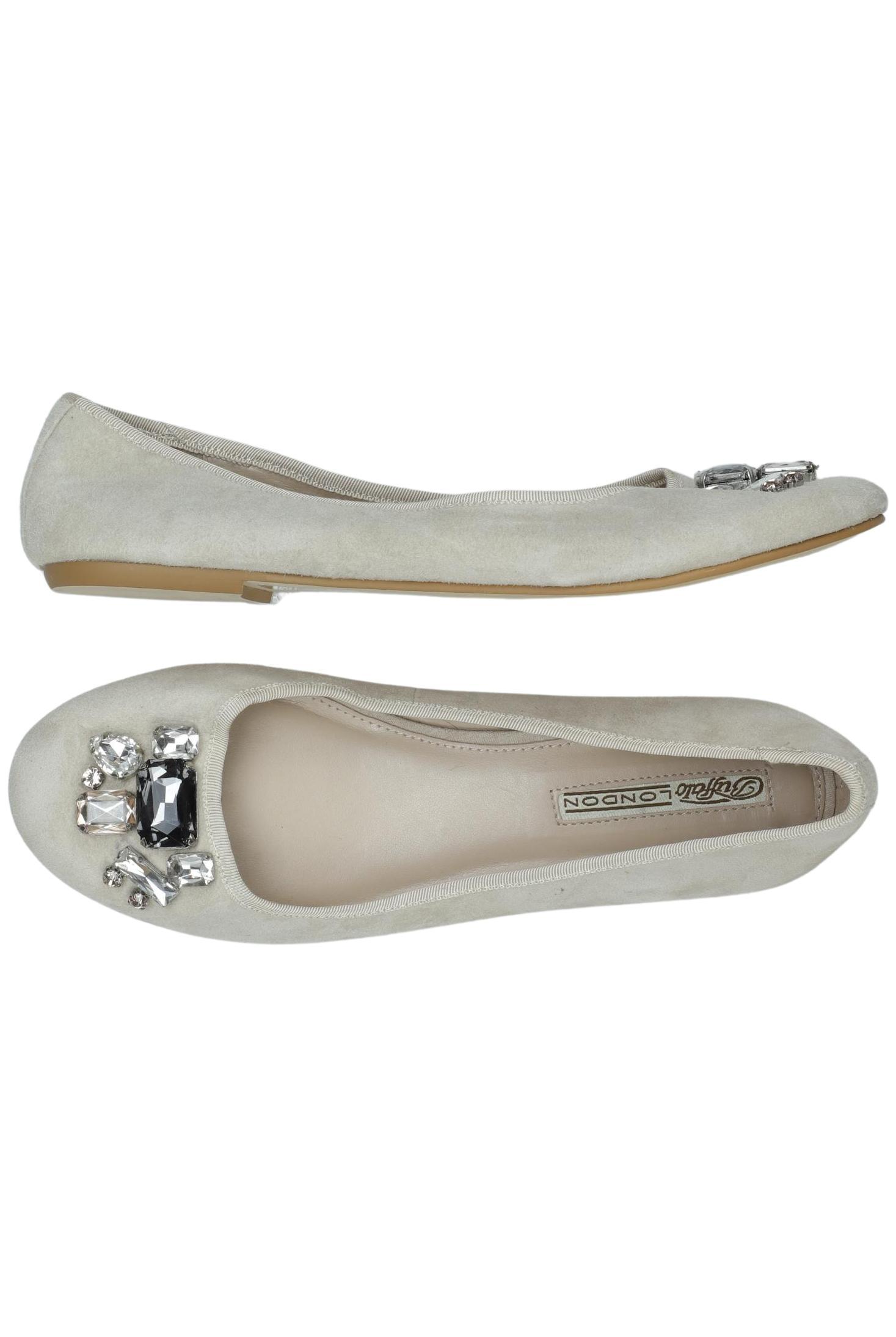 

Buffalo London Damen Ballerinas, grau, Gr. 39