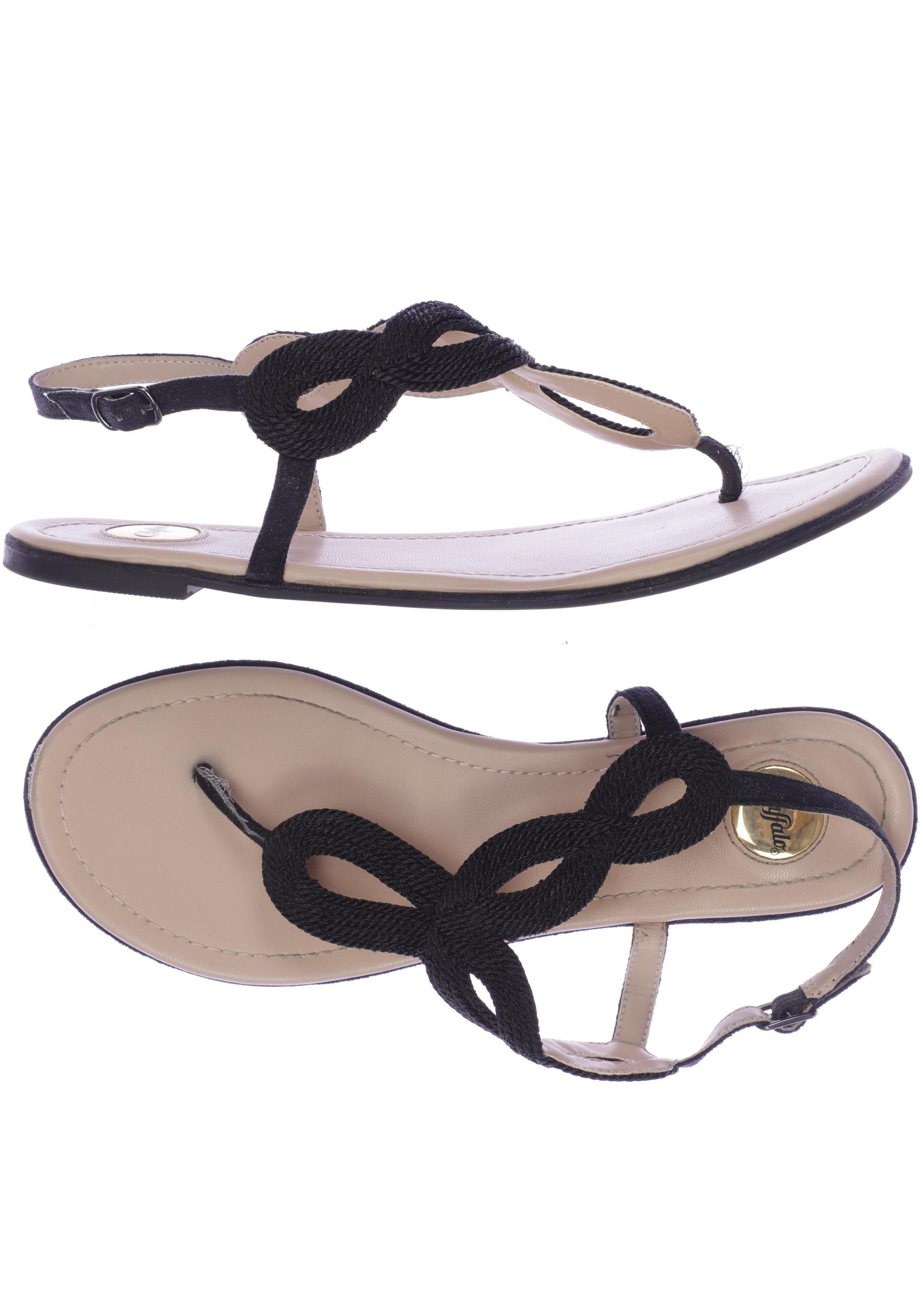 

Buffalo London Damen Sandale, schwarz, Gr. 41