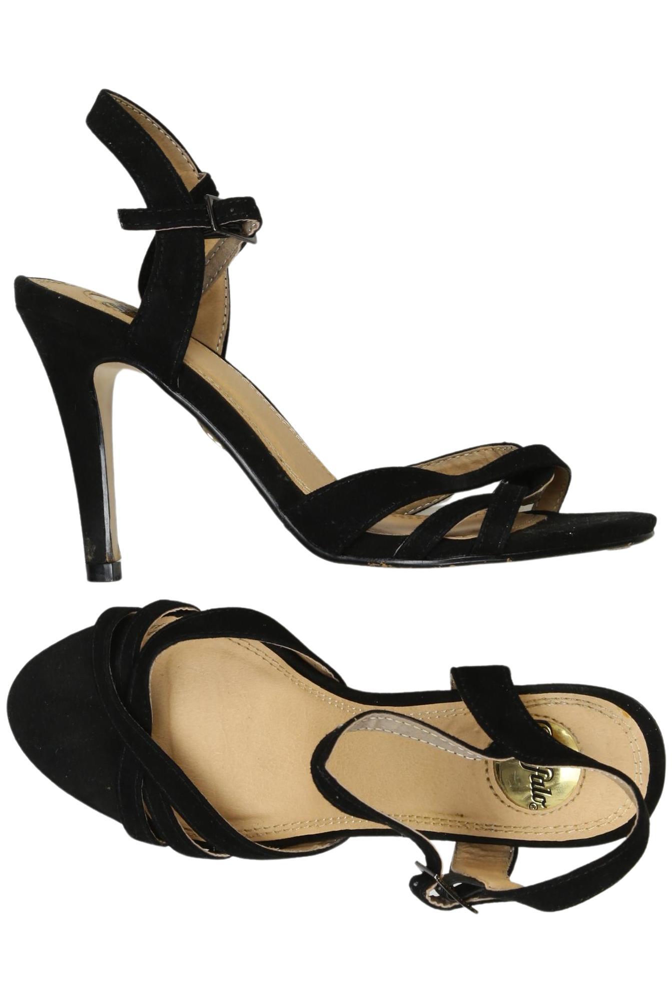 

Buffalo London Damen Sandale, schwarz, Gr. 36
