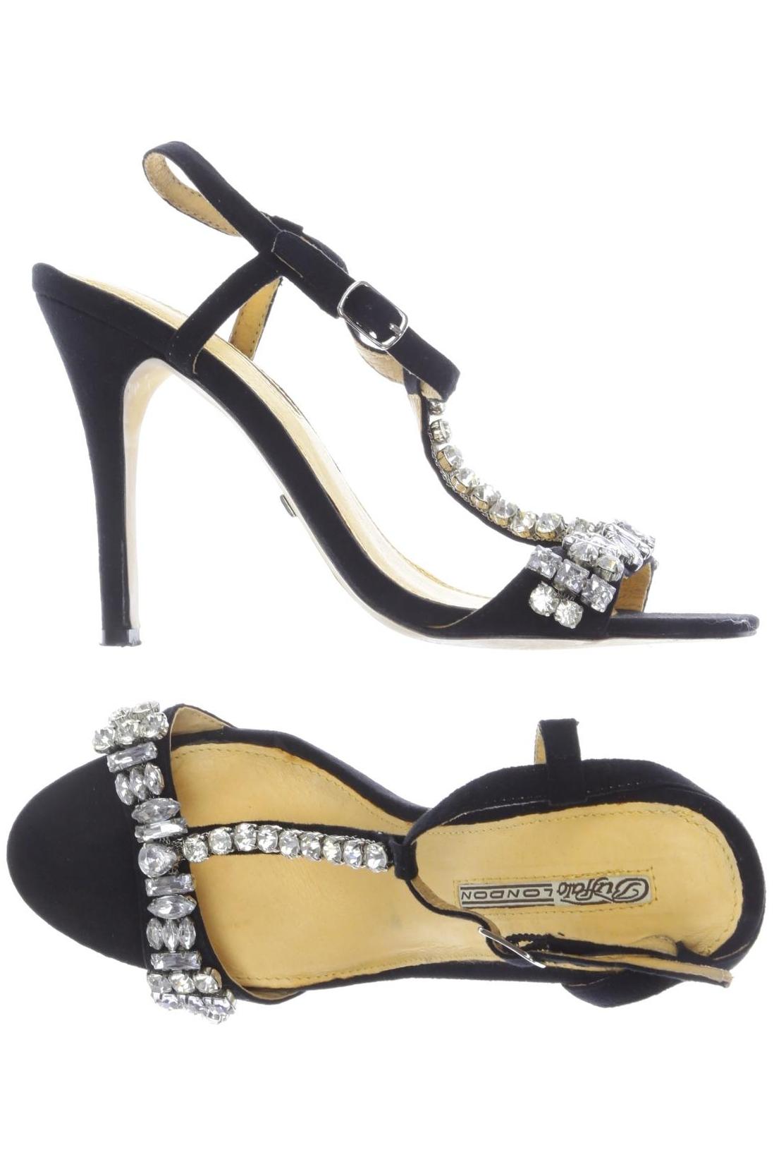 

Buffalo London Damen Sandale, schwarz, Gr. 39