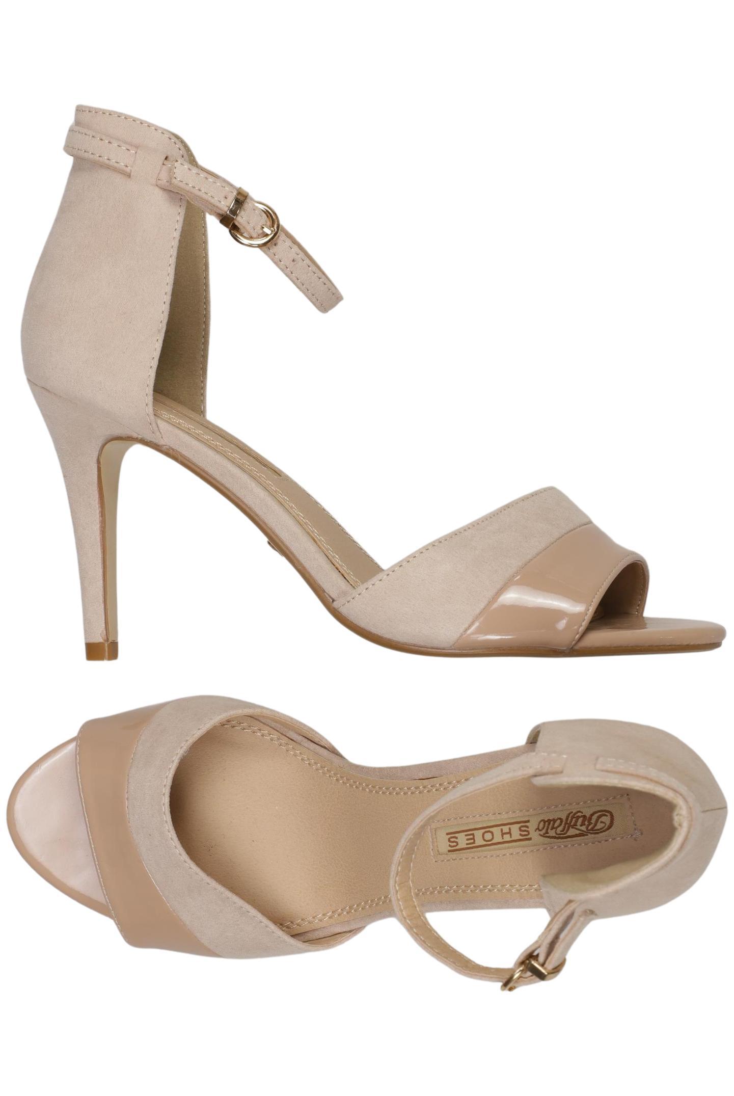 

Buffalo London Damen Sandale, beige, Gr. 39