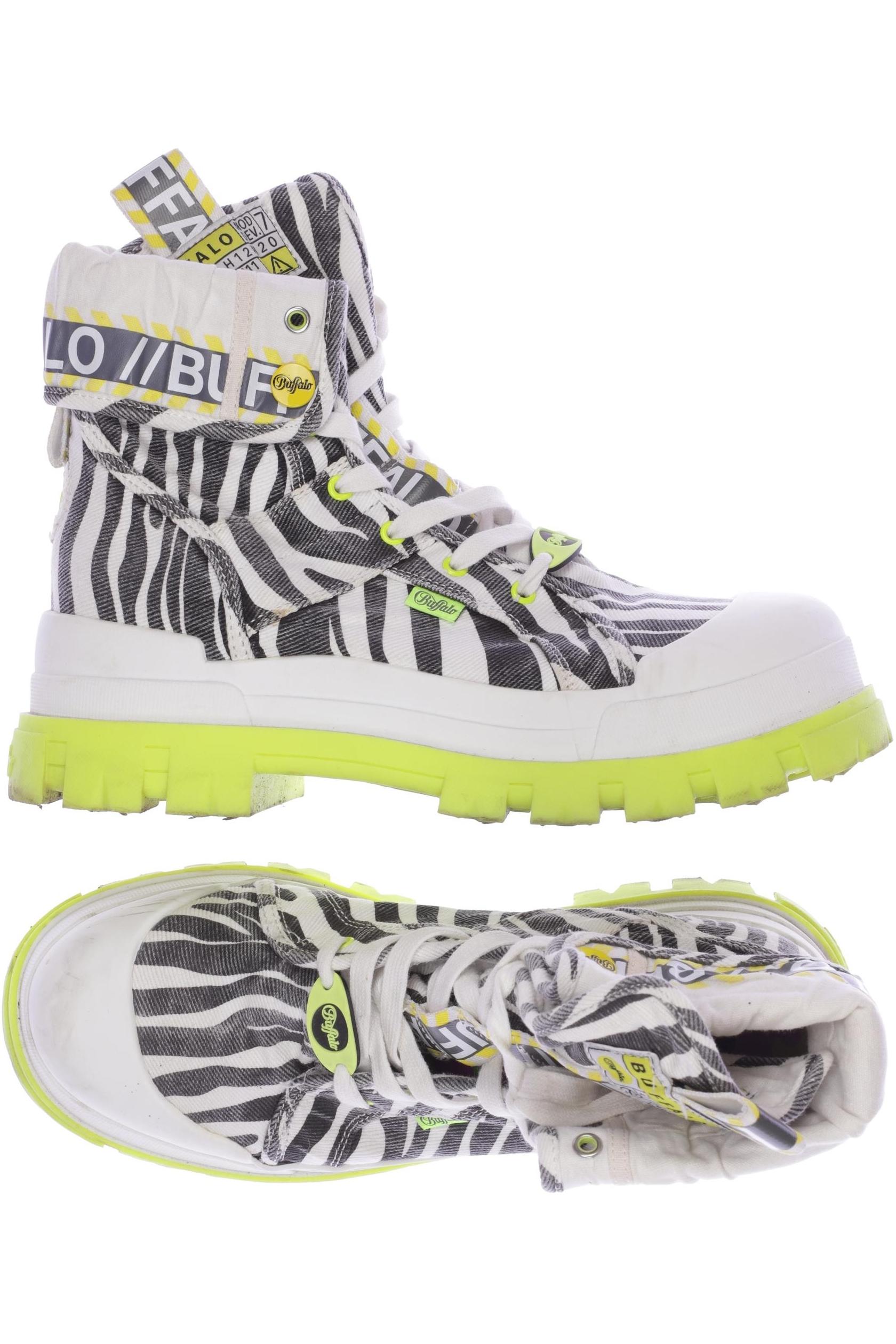 

Buffalo London Damen Stiefelette, weiß, Gr. 41