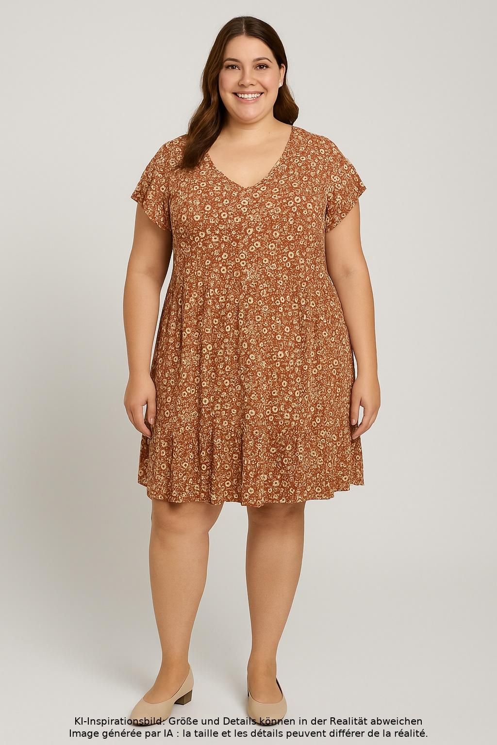 

Buffalo London Damen Kleid, braun, Gr. 46