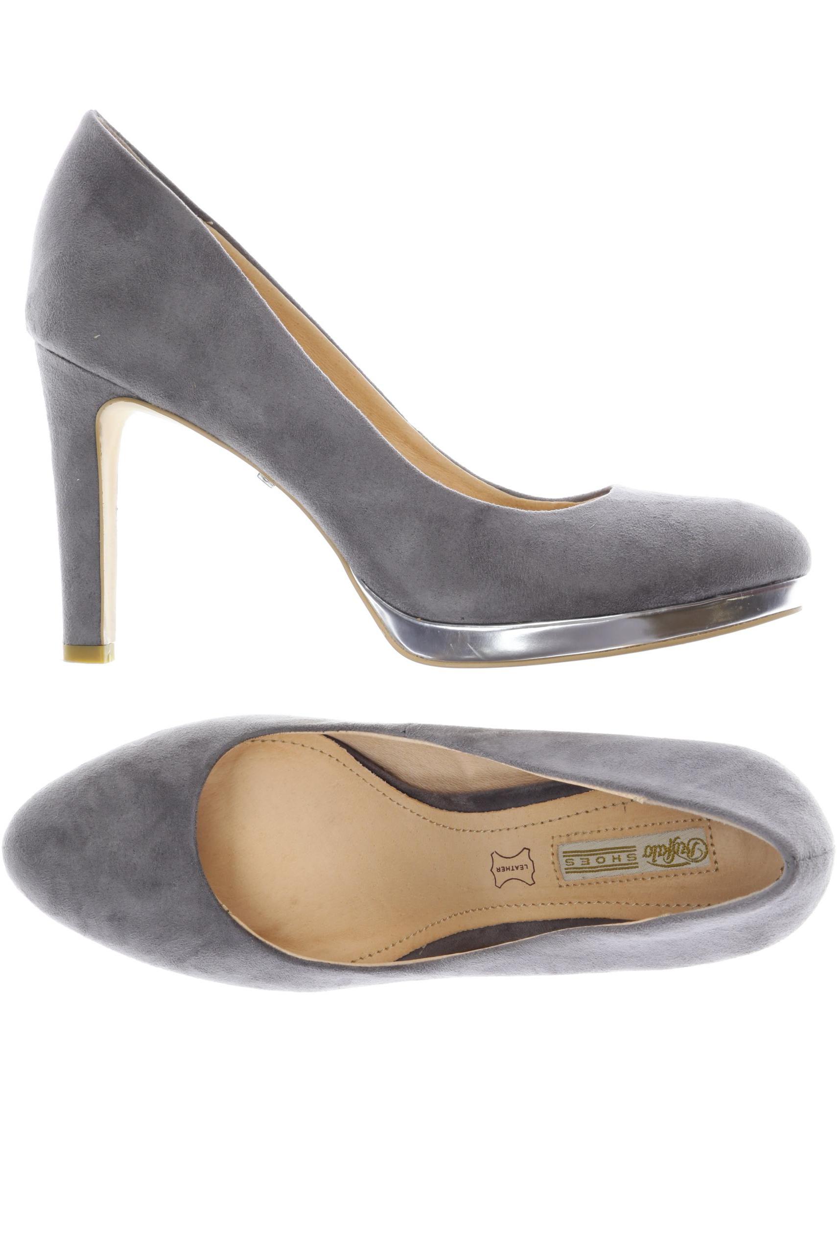

Buffalo London Damen Pumps, grau, Gr. 42