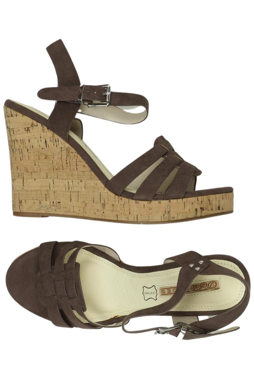 

Buffalo London Damen Sandale, braun, Gr. 41