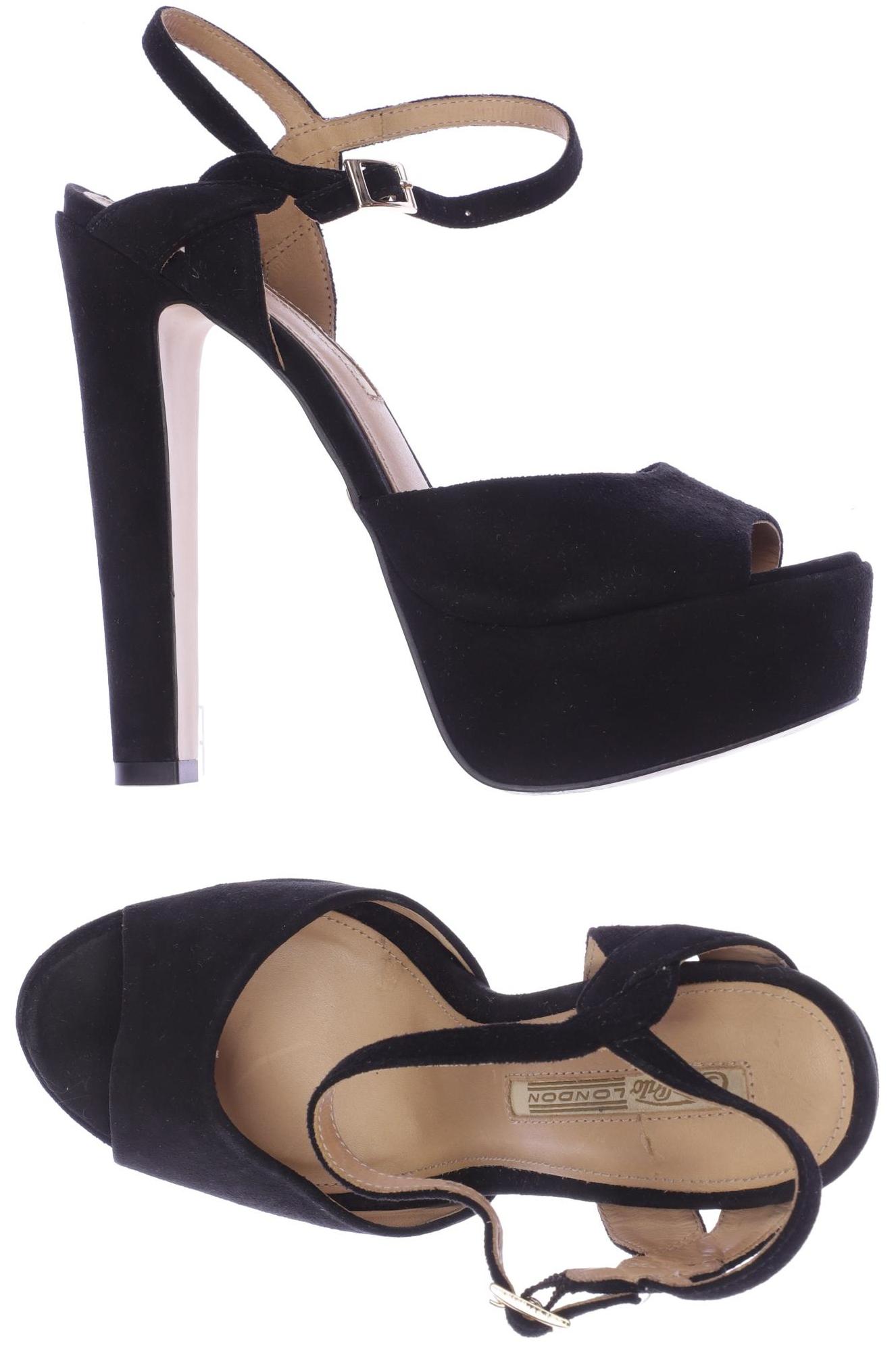 

Buffalo London Damen Sandale, schwarz, Gr. 39