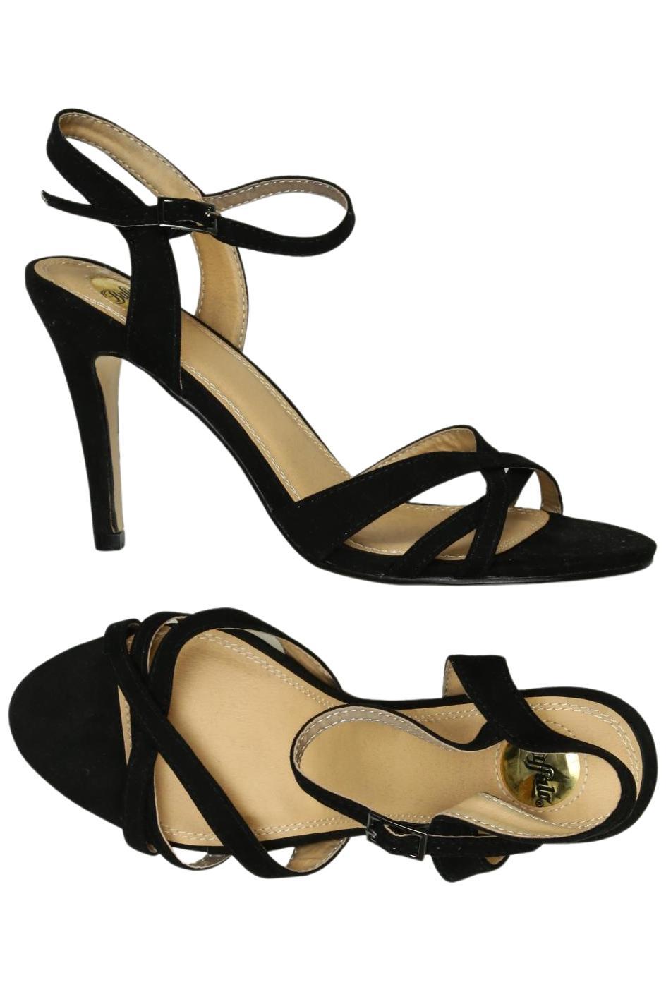 

Buffalo London Damen Sandale, schwarz, Gr. 39