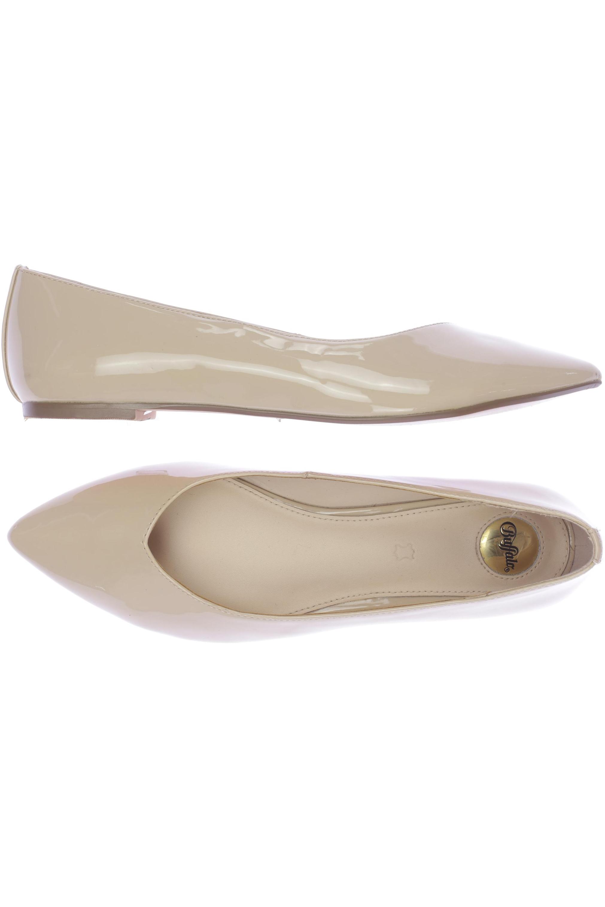 

Buffalo London Damen Ballerinas, beige, Gr. 39