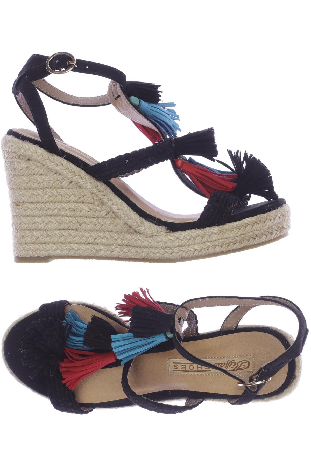 

Buffalo London Damen Sandale, schwarz, Gr. 36