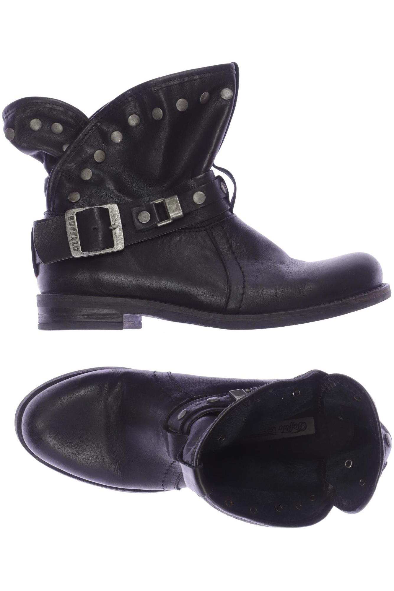 

Buffalo London Damen Stiefelette, schwarz, Gr. 37