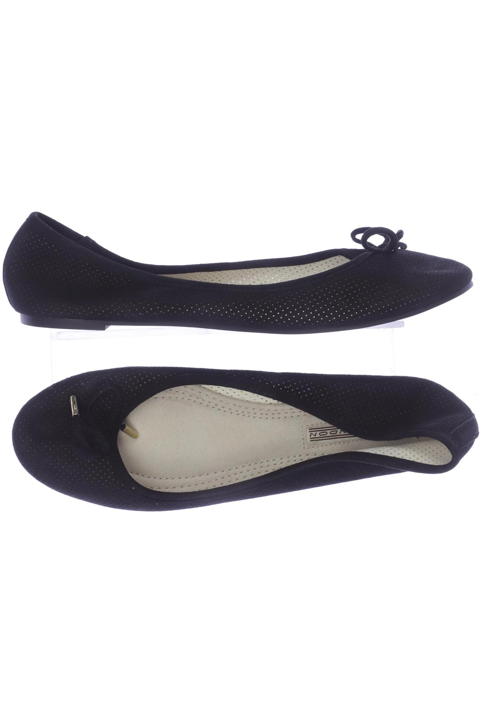 

Buffalo London Damen Ballerinas, schwarz, Gr. 41