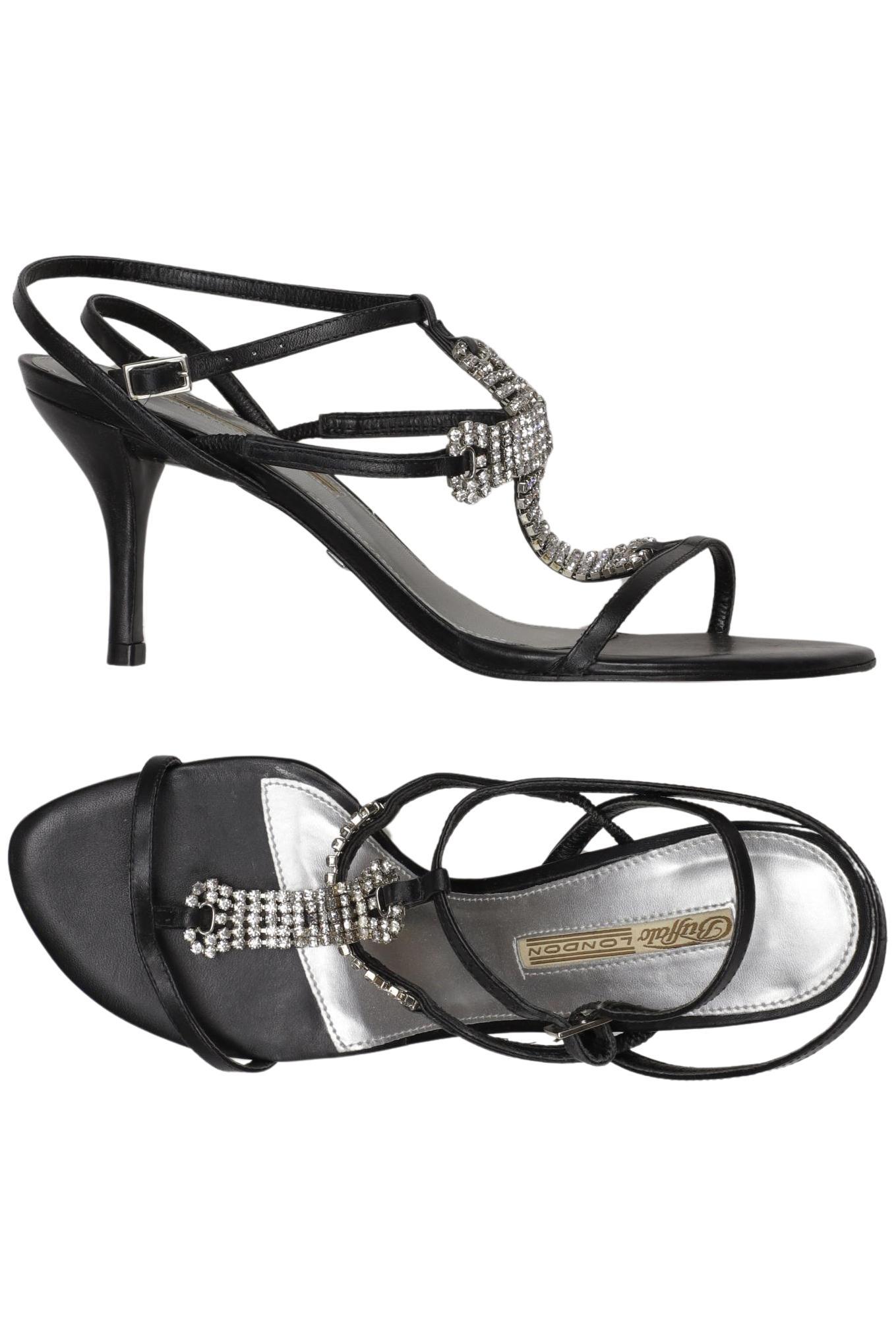 

Buffalo London Damen Sandale, schwarz, Gr. 39