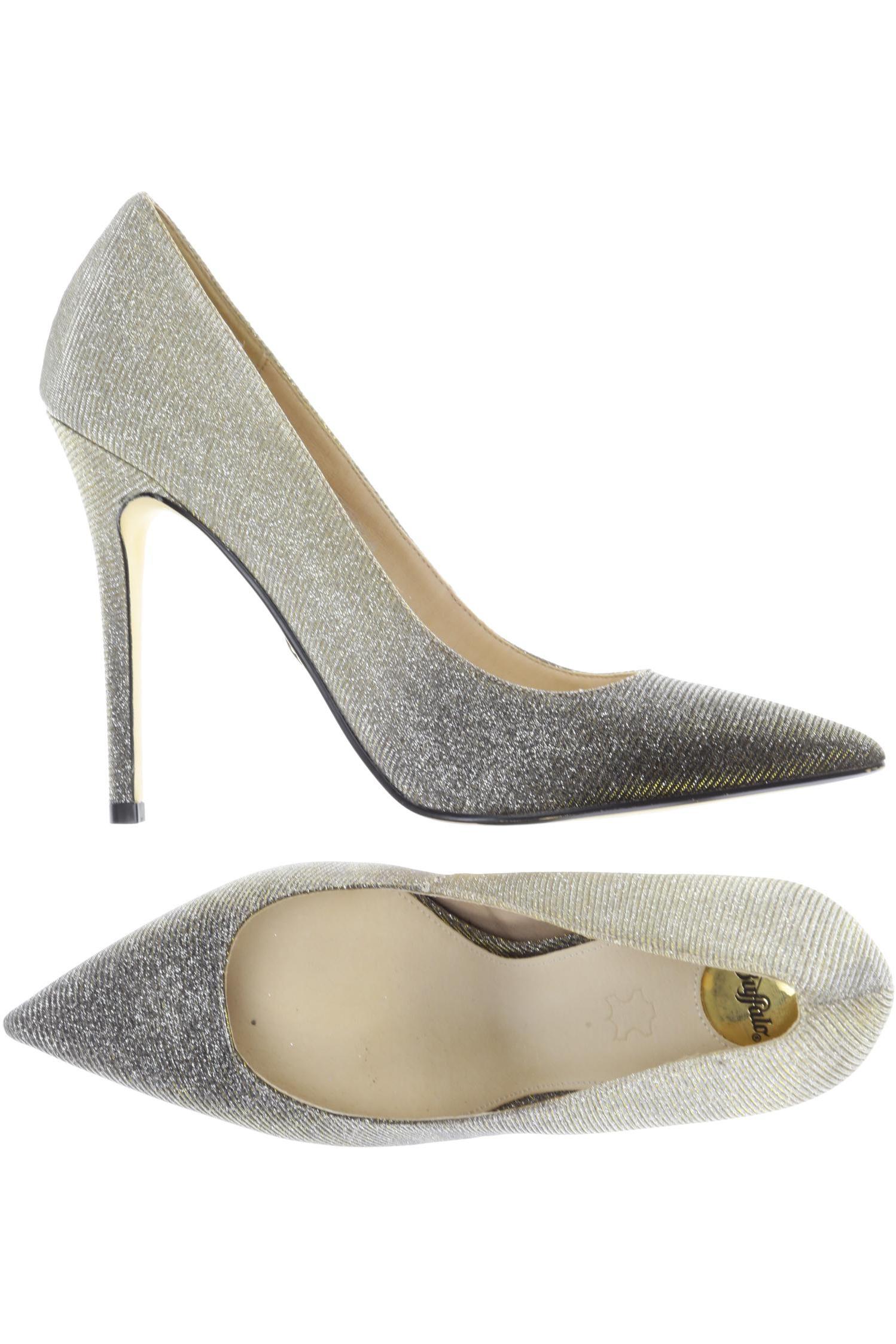 

Buffalo London Damen Pumps, silber, Gr. 41