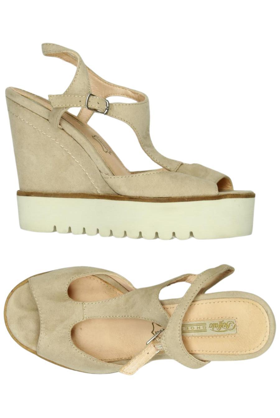 

Buffalo London Damen Sandale, beige, Gr. 37