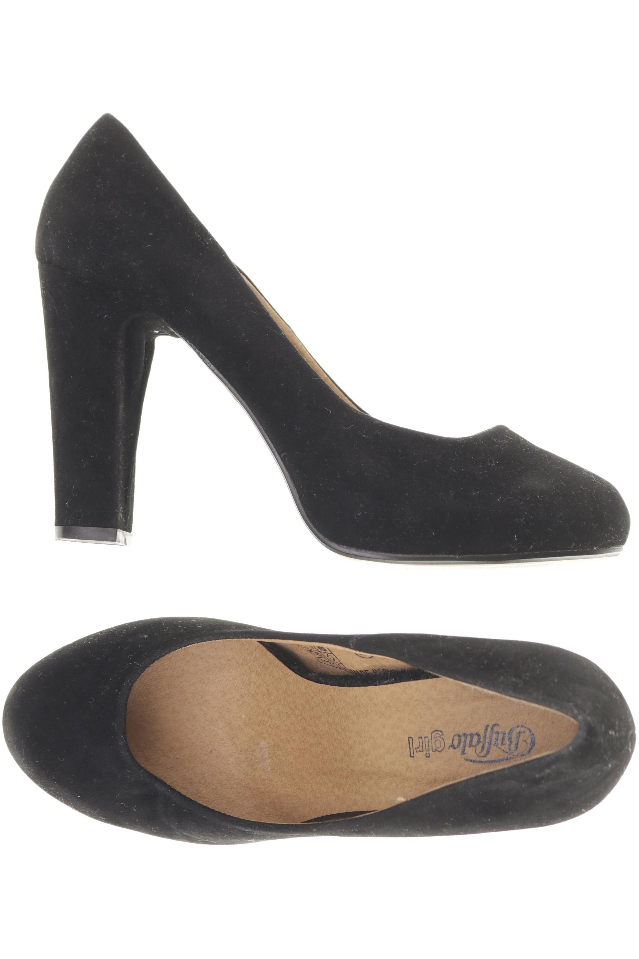 

Buffalo London Damen Pumps, schwarz, Gr. 38