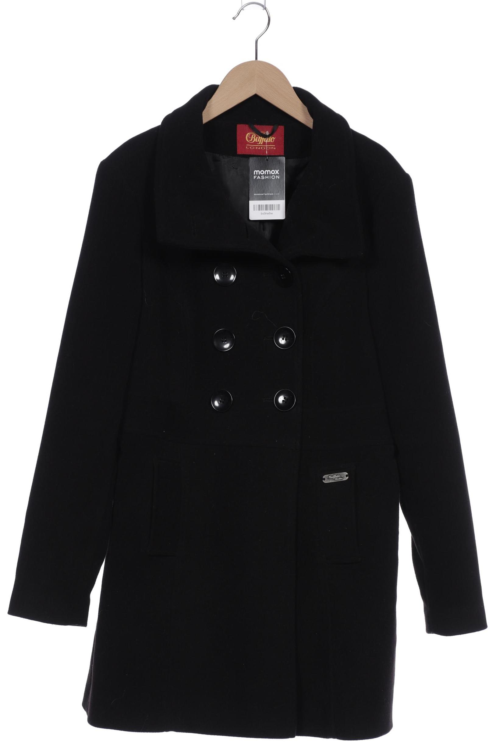 

Buffalo London Damen Mantel, schwarz, Gr. 40
