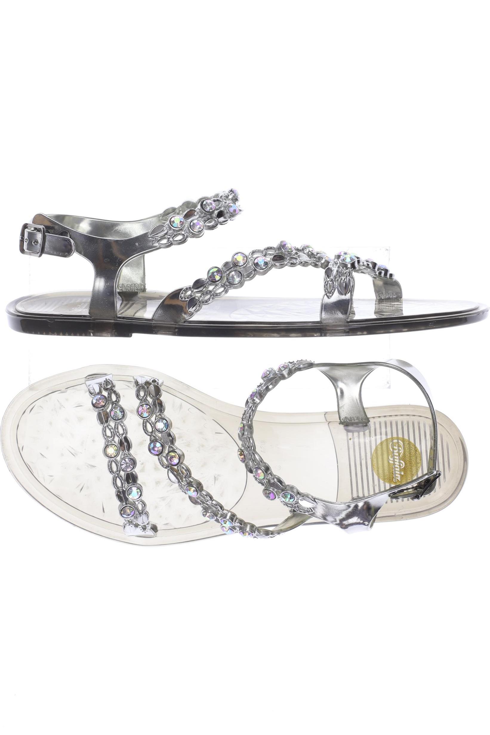

Buffalo LONDON Damen Sandale, silber